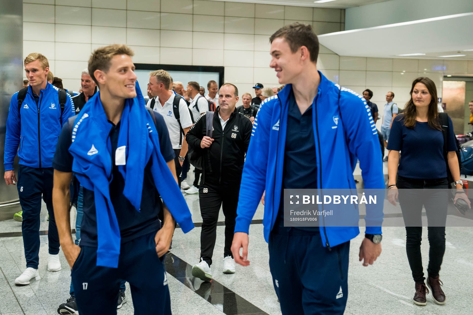 Geir Bakke, head coach of Sarpsborg 08, arrive at Ataturk