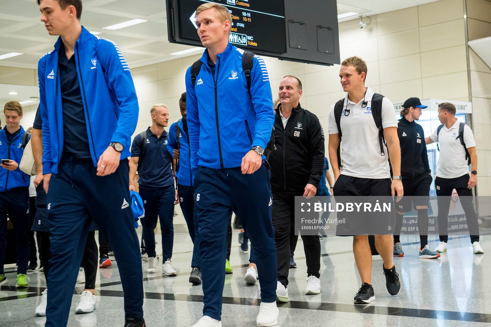 Geir Bakke, head coach of Sarpsborg 08, arrive at Ataturk