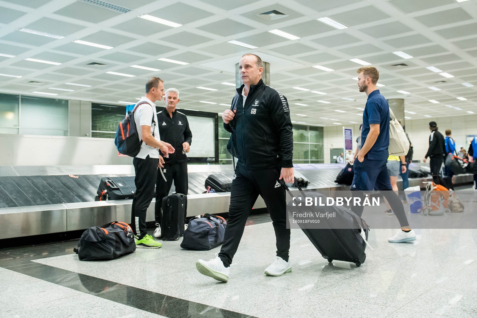 Geir Bakke, head coach of Sarpsborg 08, arrive at Ataturk