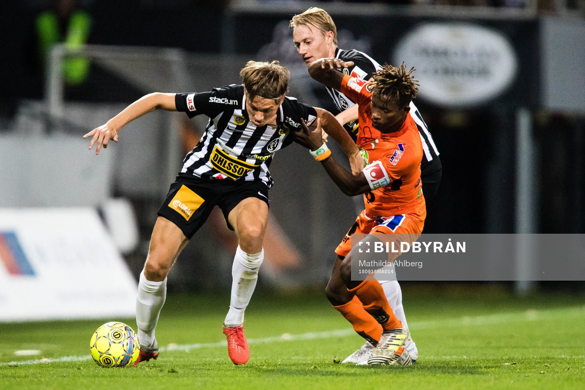 Landskronas Emil Jönsson i duell