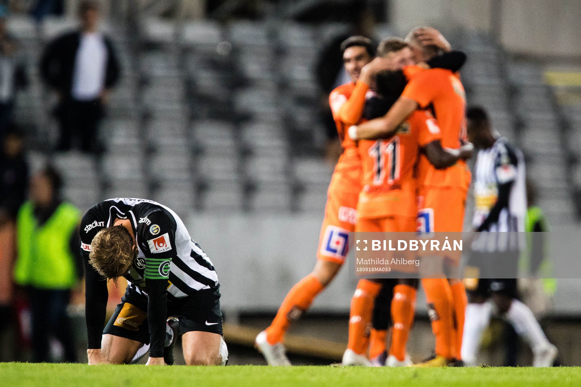 Landskronas Philip Andersson deppar samtidigt som Varbergs