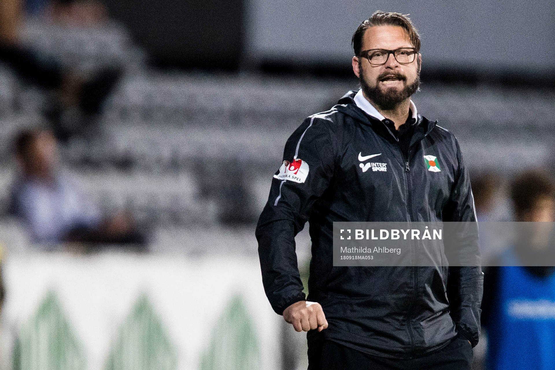 Varbergs tränare Joakim Persson