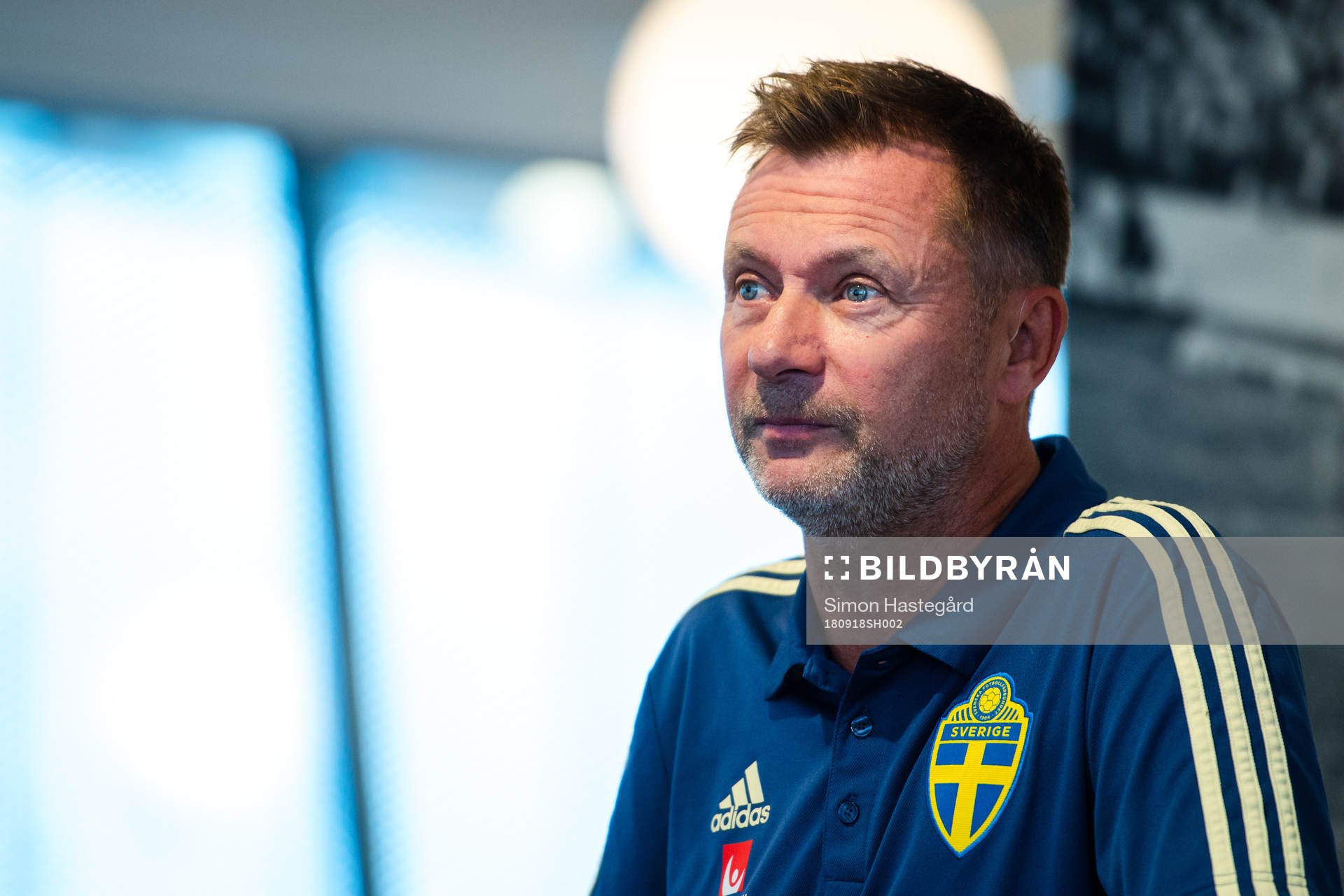 Peter Gerhardsson, förbundskapten för damlandslaget