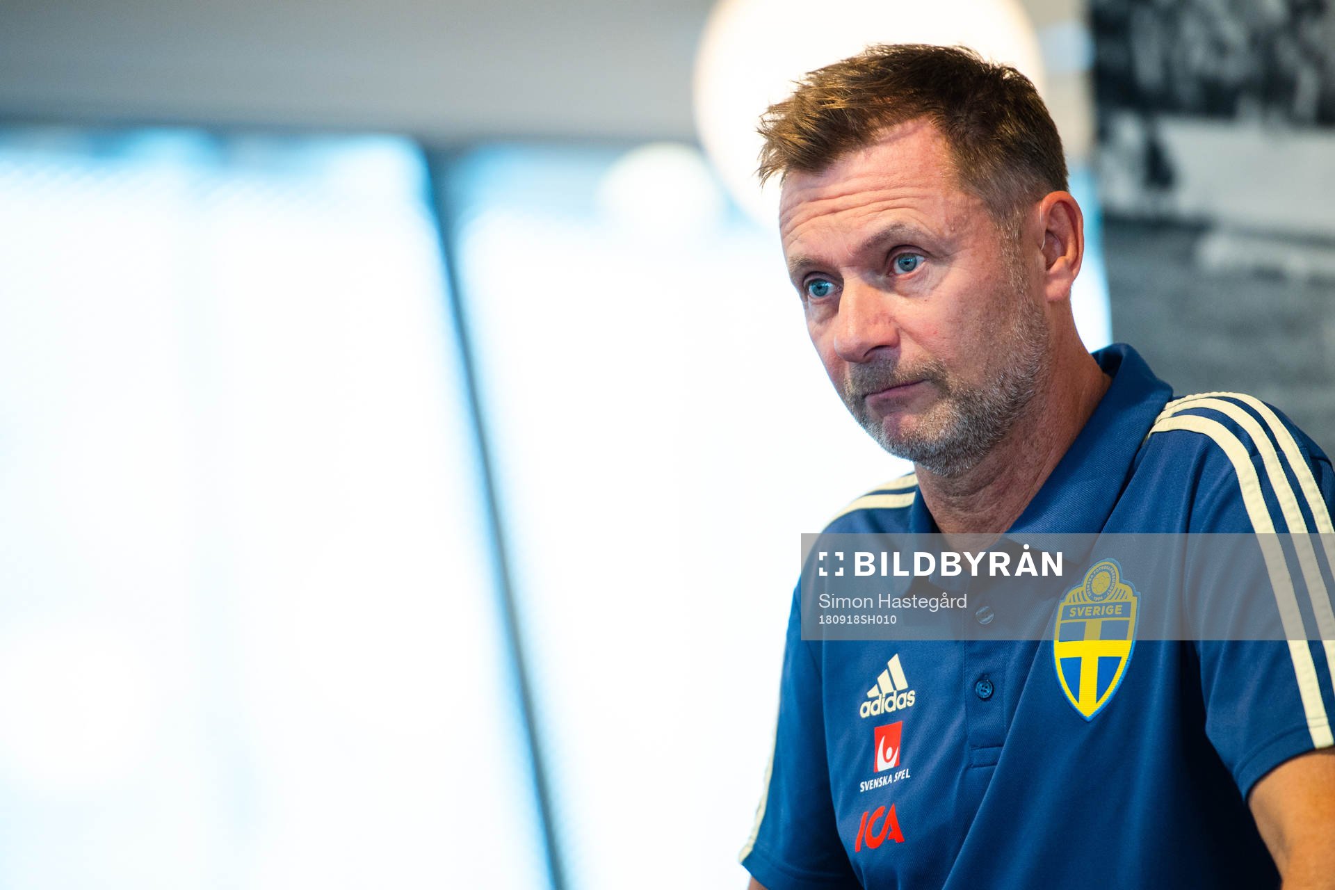 Peter Gerhardsson, förbundskapten för damlandslaget