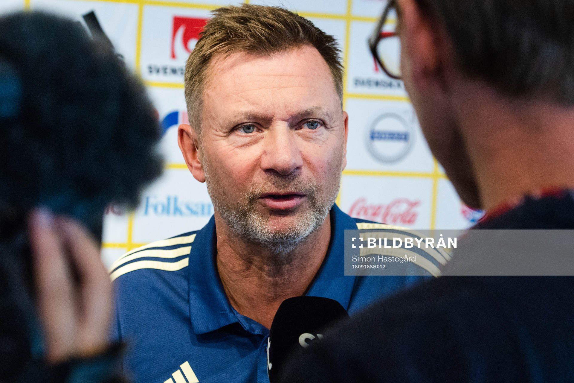 Peter Gerhardsson, förbundskapten för damlandslaget