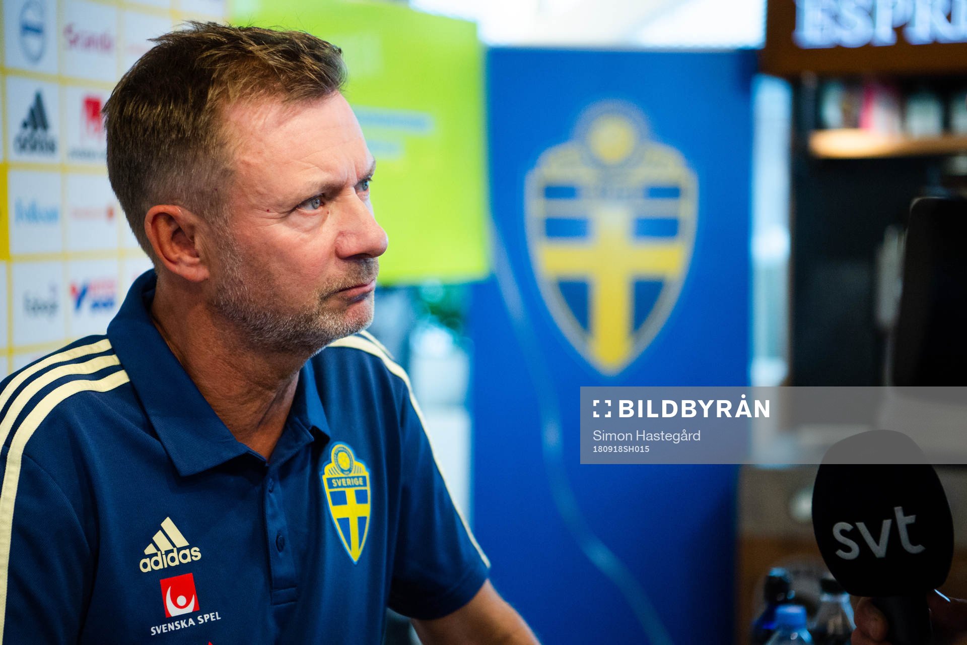 Peter Gerhardsson, förbundskapten för damlandslaget