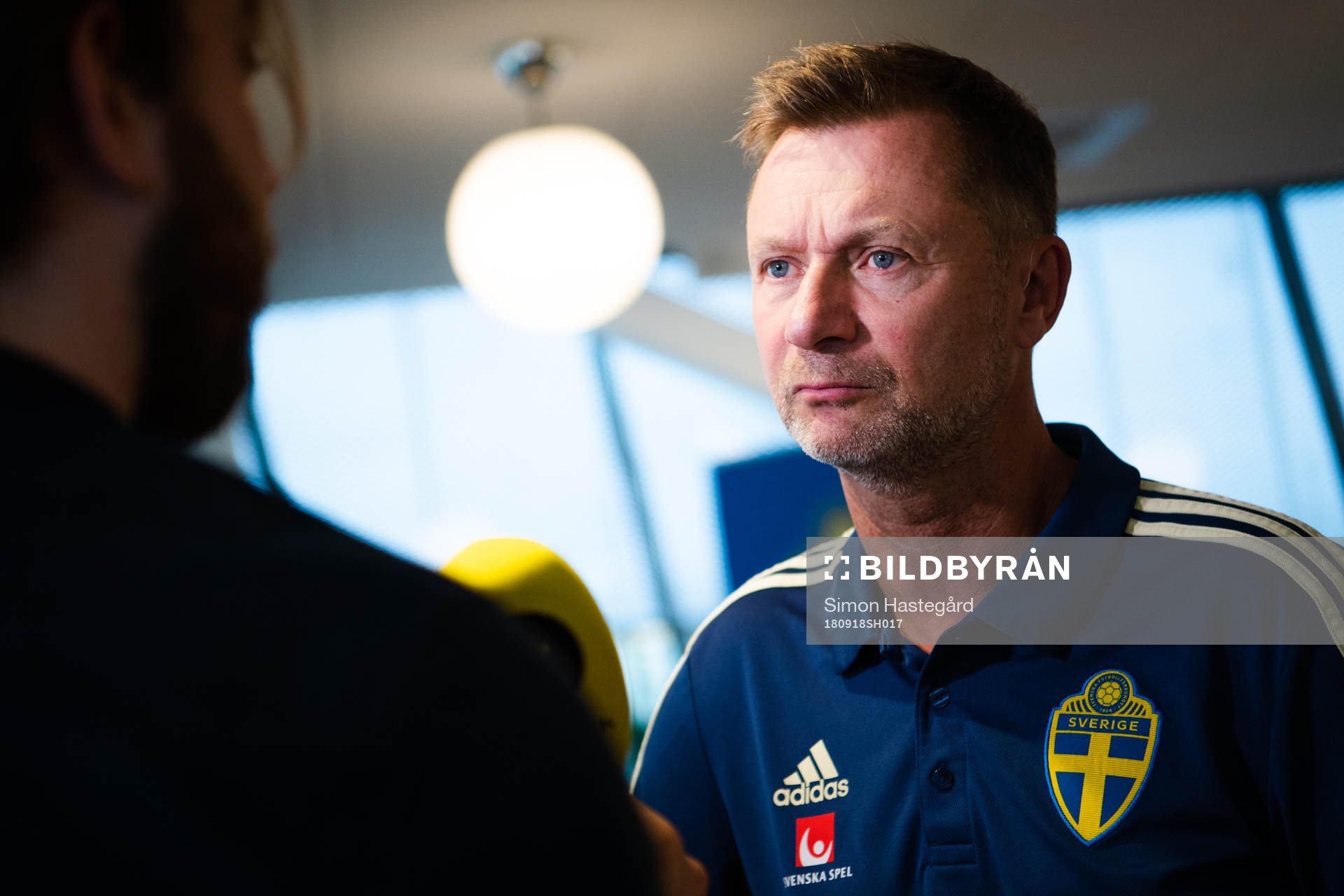 Peter Gerhardsson, förbundskapten för damlandslaget