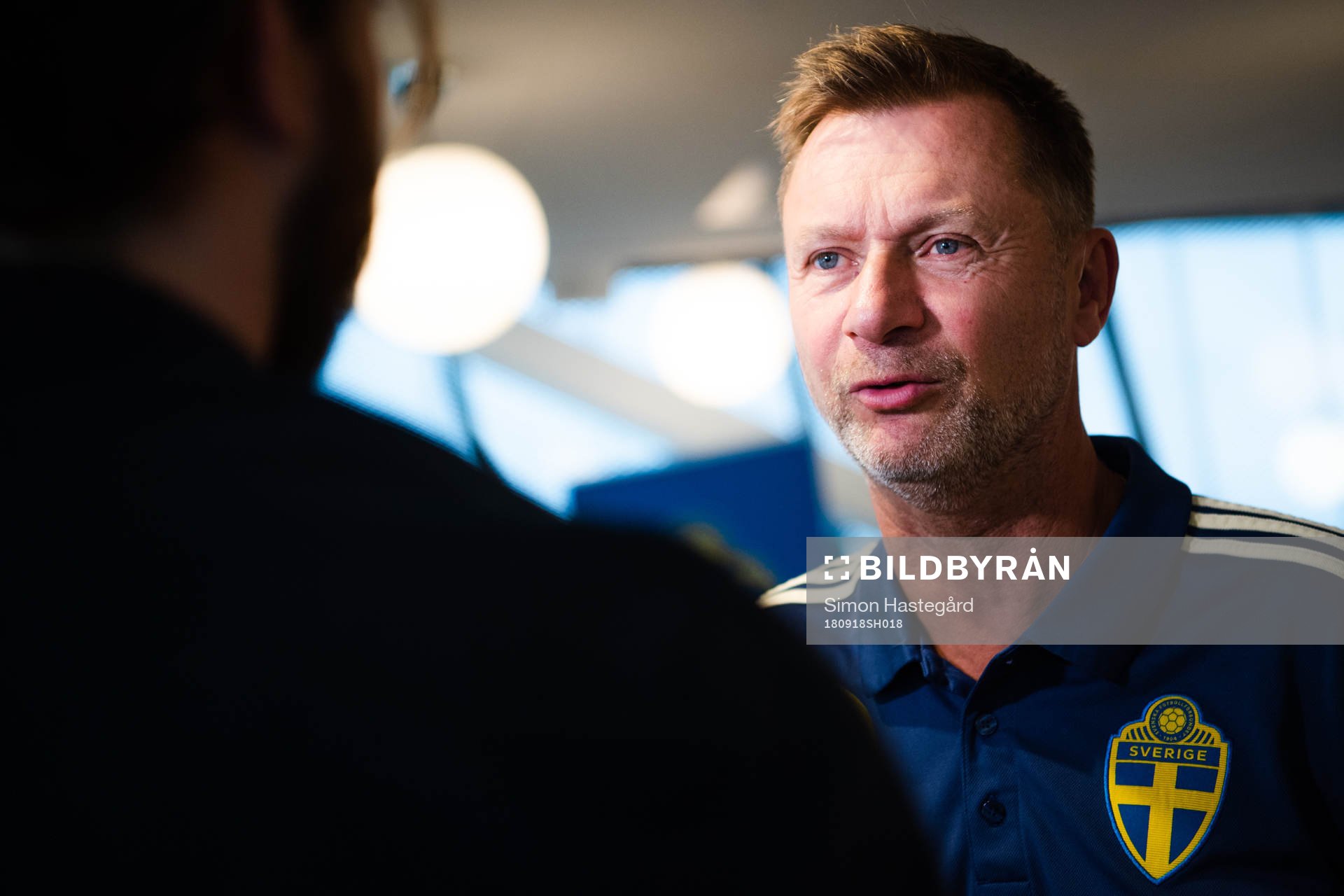 Peter Gerhardsson, förbundskapten för damlandslaget