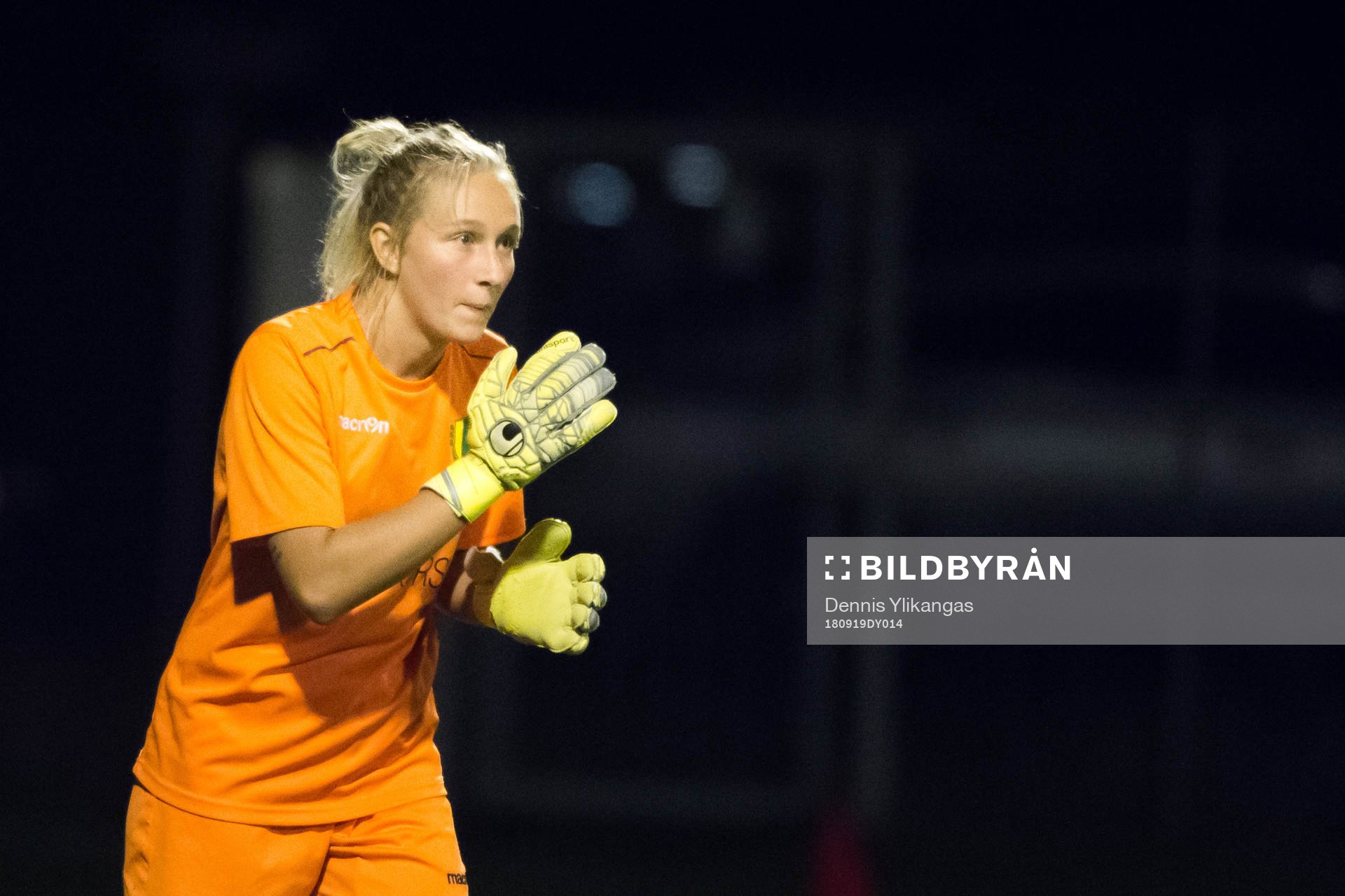 Bollstanäs målvakt Olivia Palmqvist
