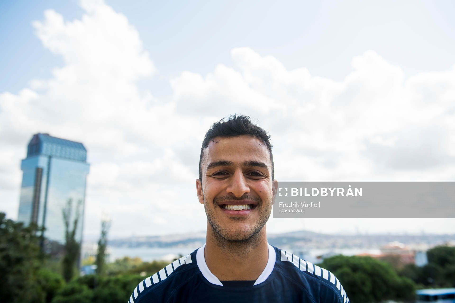 Harmet Singh of Sarpsborg 08 poses for a picture