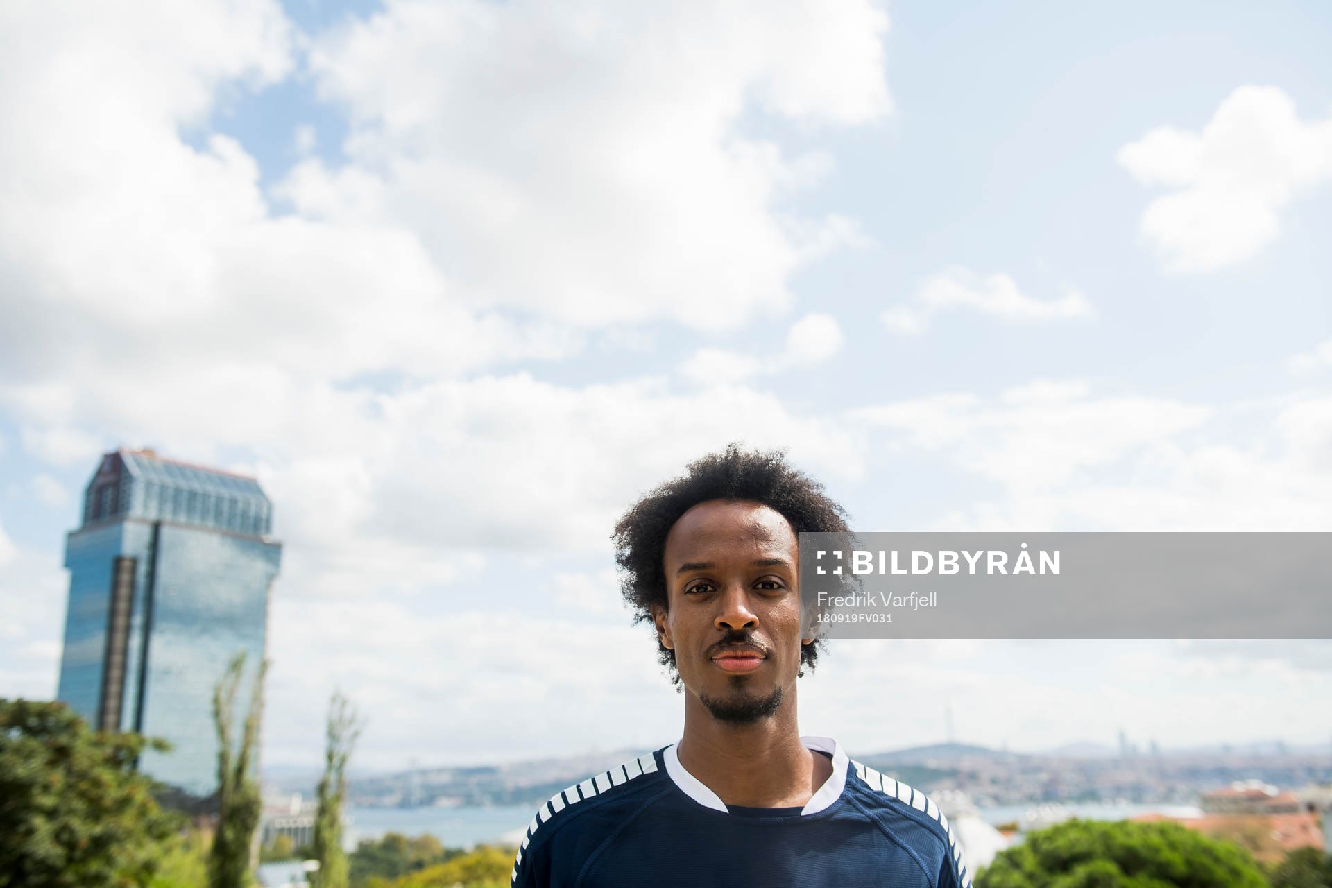 Amin Askar of Sarpsborg 08 poses for a picture