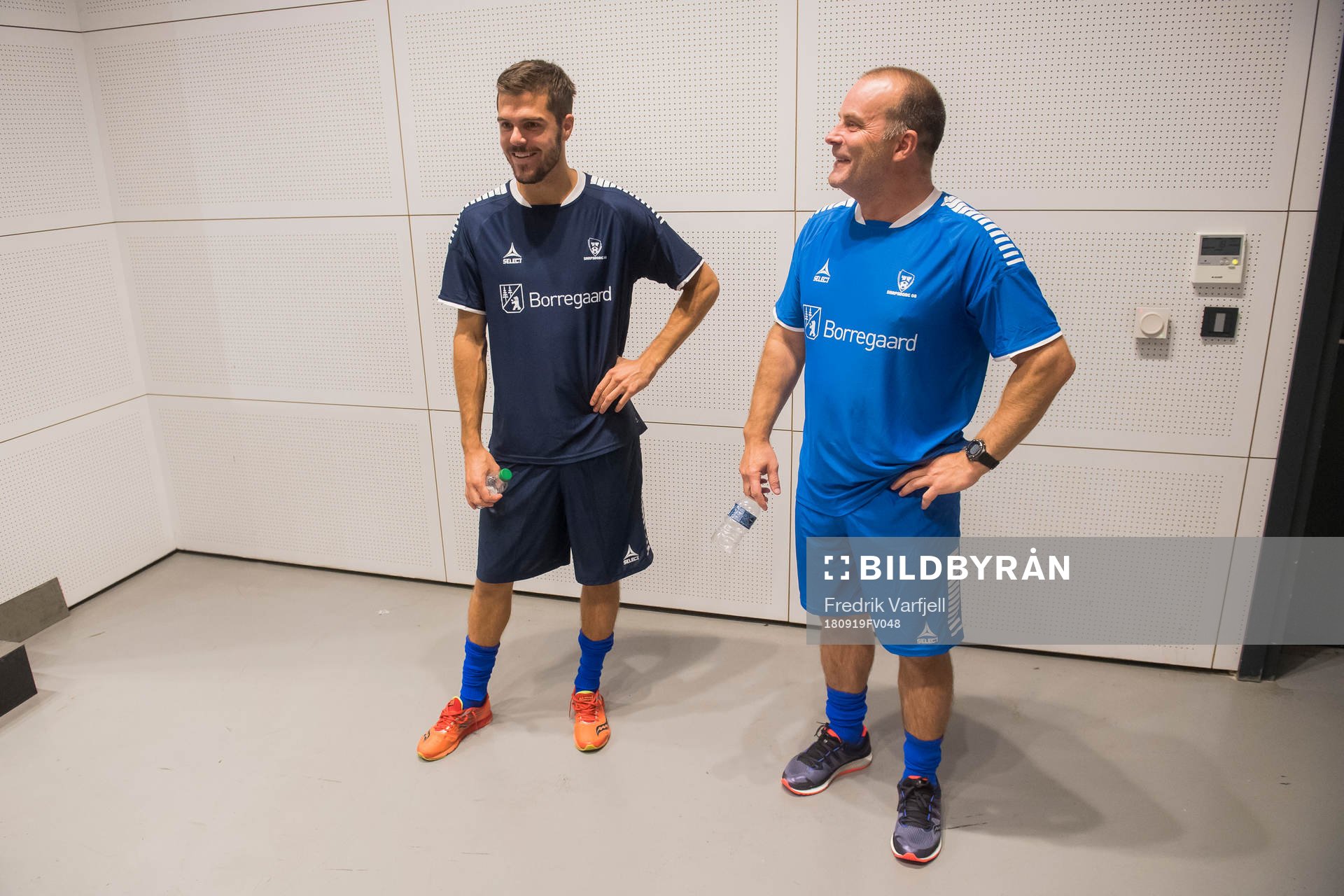 Geir Bakke, head coach of Sarpsborg 08, and Joachim