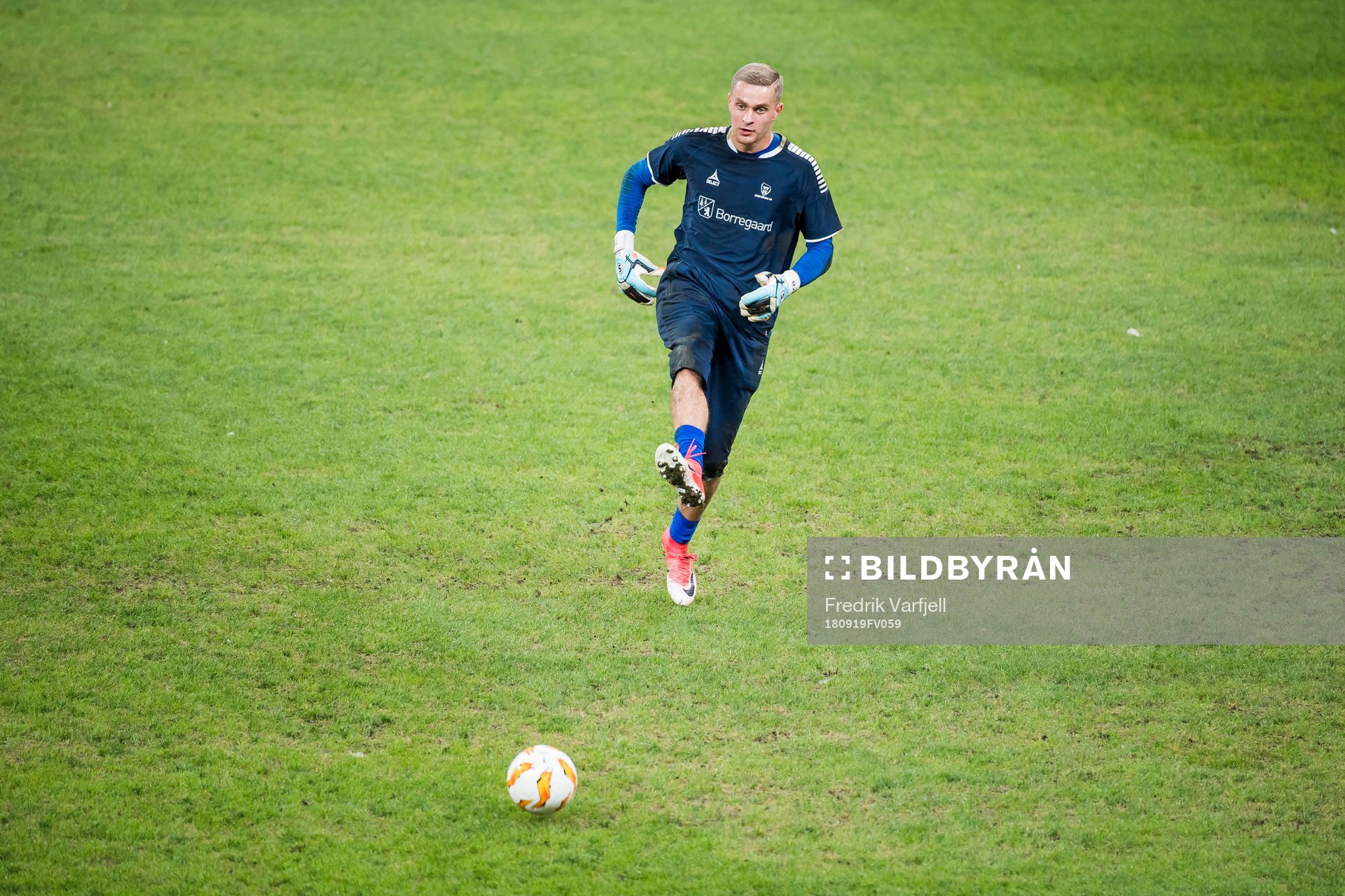 Goalkeeper Aleksandr Vasyutin of Sarpsborg 08
