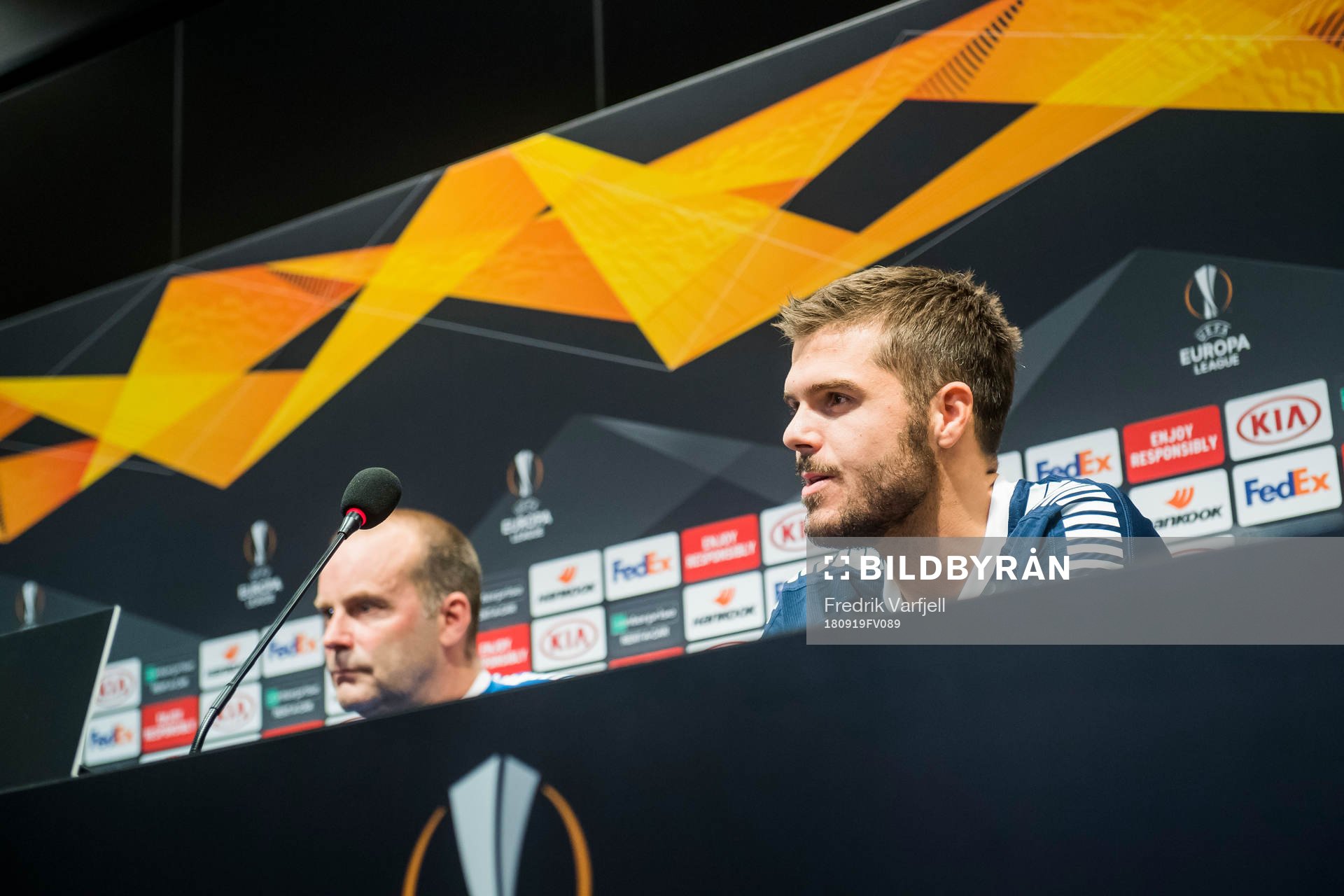 Geir Bakke, head coach of Sarpsborg 08, and Joachim