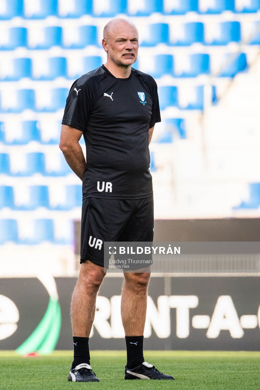 Head coach Uwe Rösler of Malmö FF