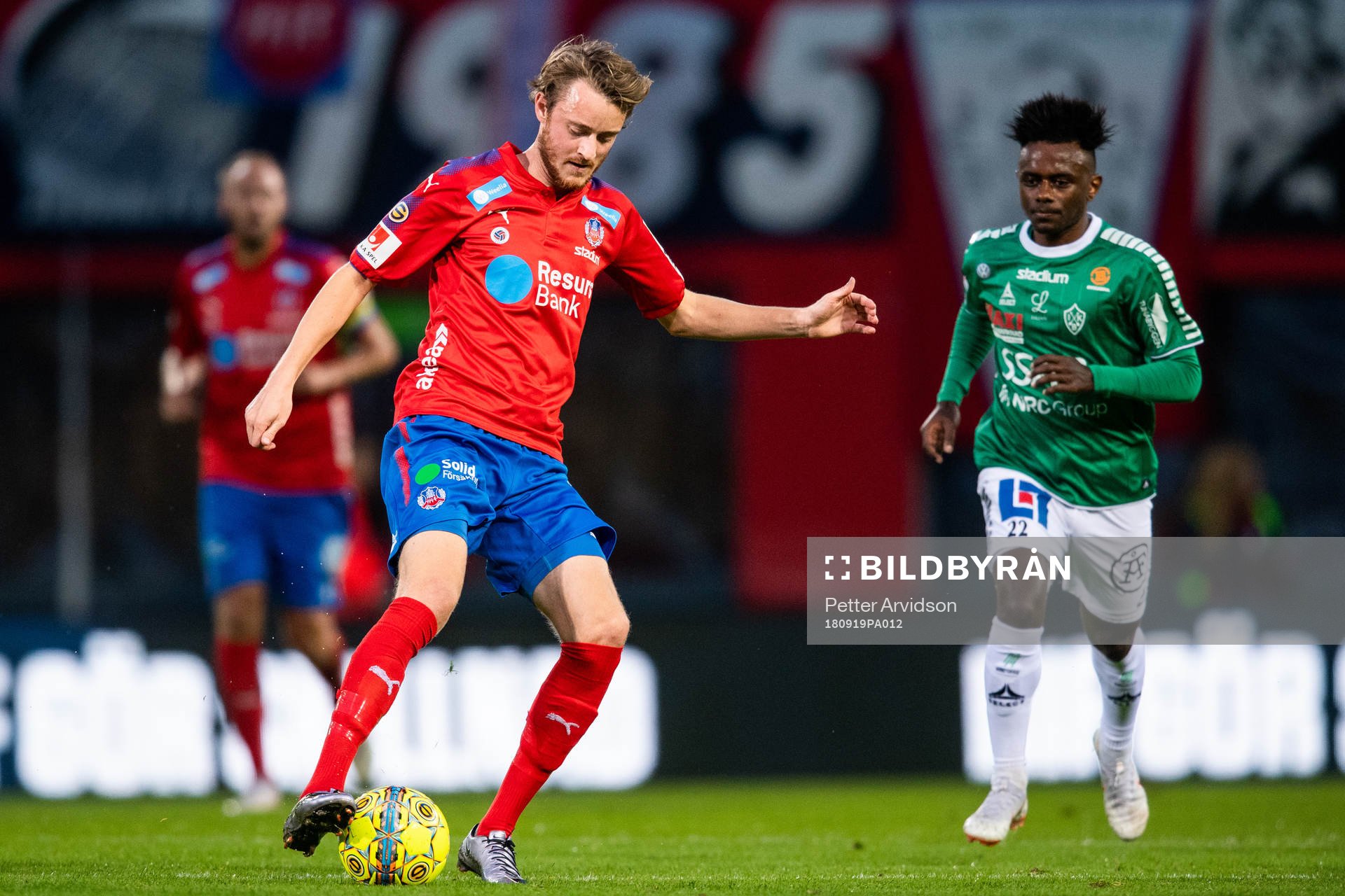 Helsingborgs Rasmus Jönsson och Brages Kristian Andersen