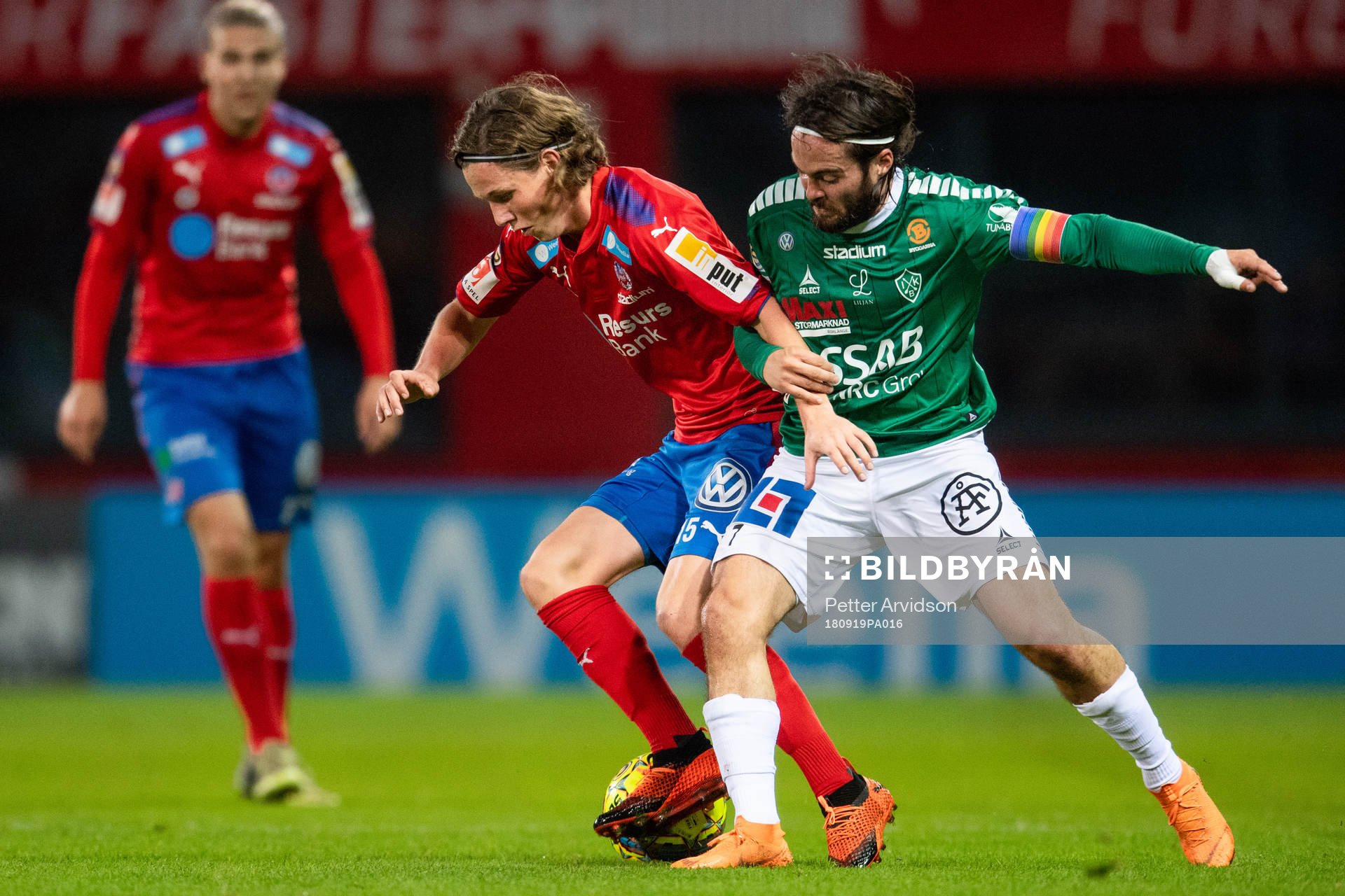 Helsingborgs Max Svensson och Brages Robbin Sellin