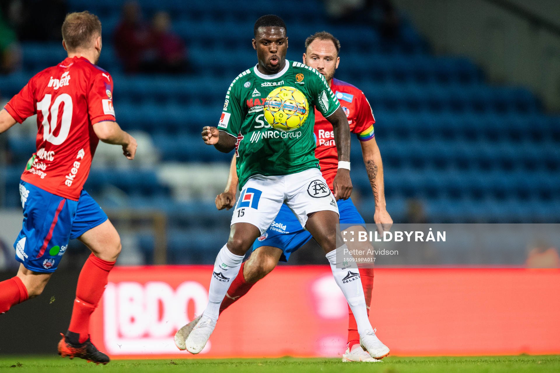 Brages Christian Kouakou och Helsingborgs Andreas Granqvist
