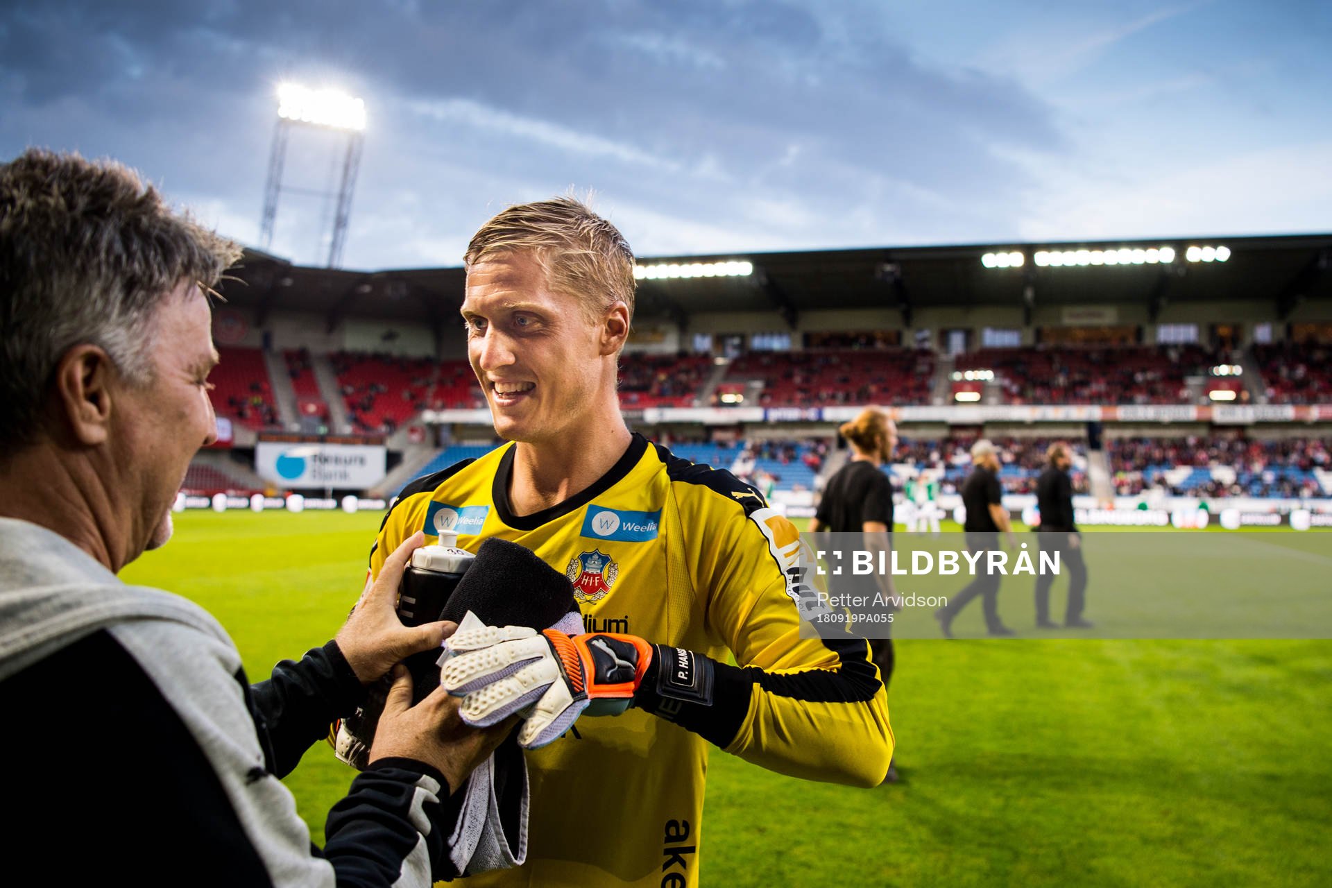 Helsingborgs målvakt Pär Hansson