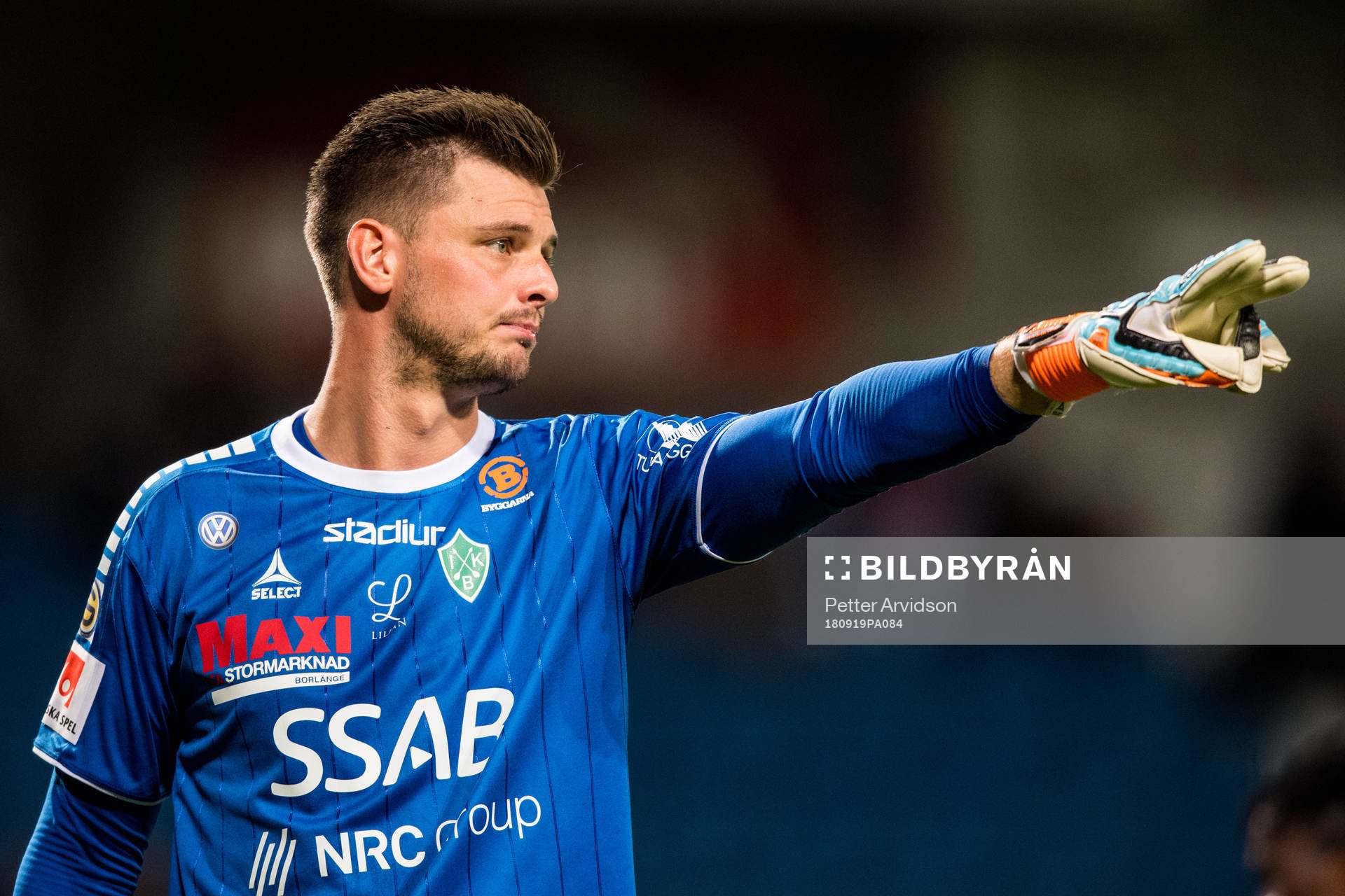 Brages målvakt Peter Rosendal