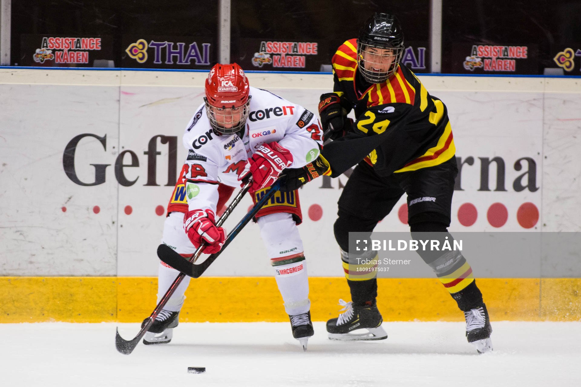 Modos Marion Allemoz och Brynäs Erika Grahm