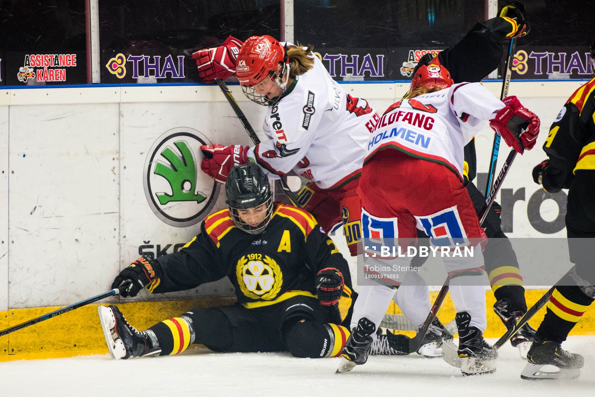 Modos Matilda Elfving och Brynäs Malin Axelsson