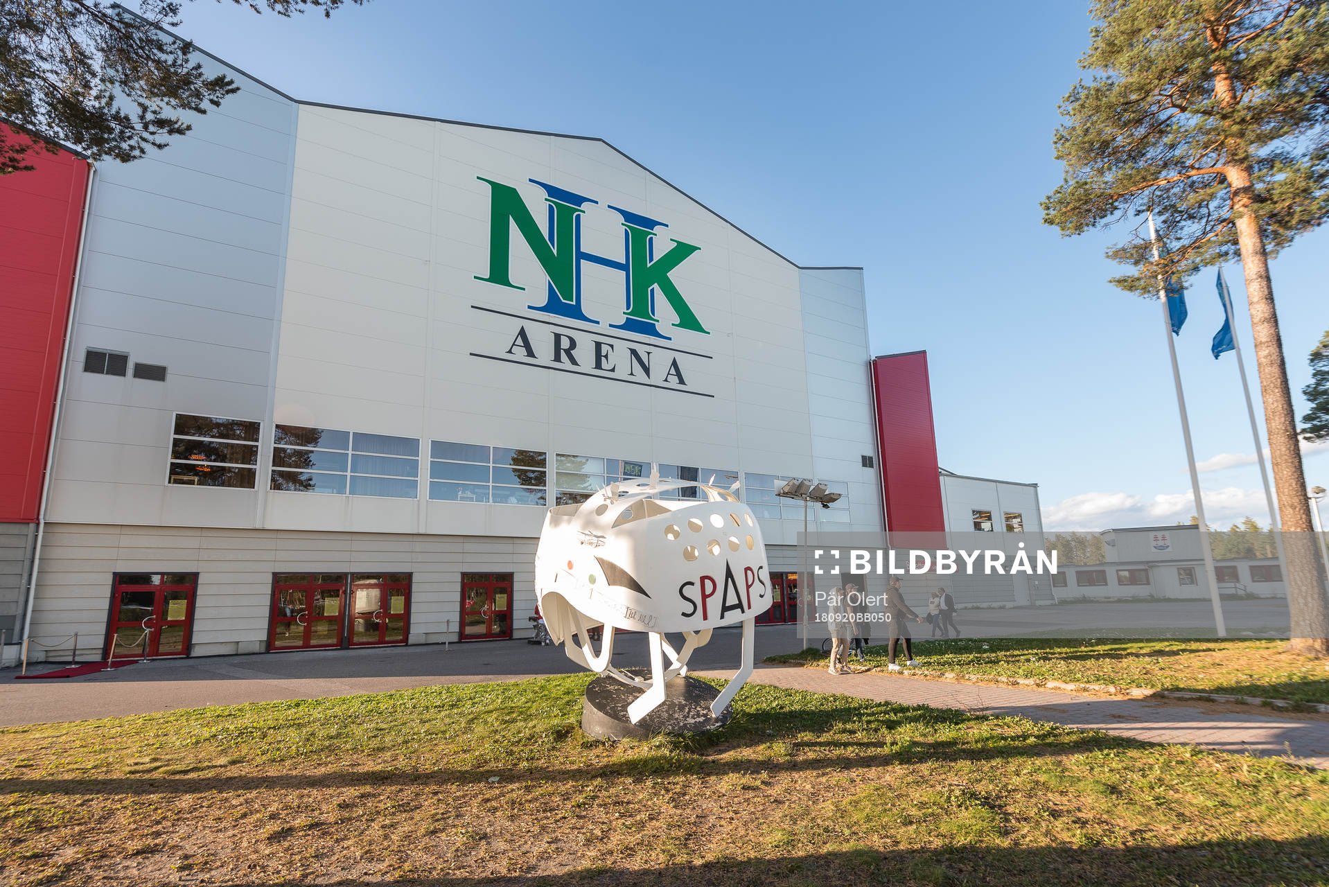NHK Arena innan ishockeymatchen i SHL mellan Timrå och
