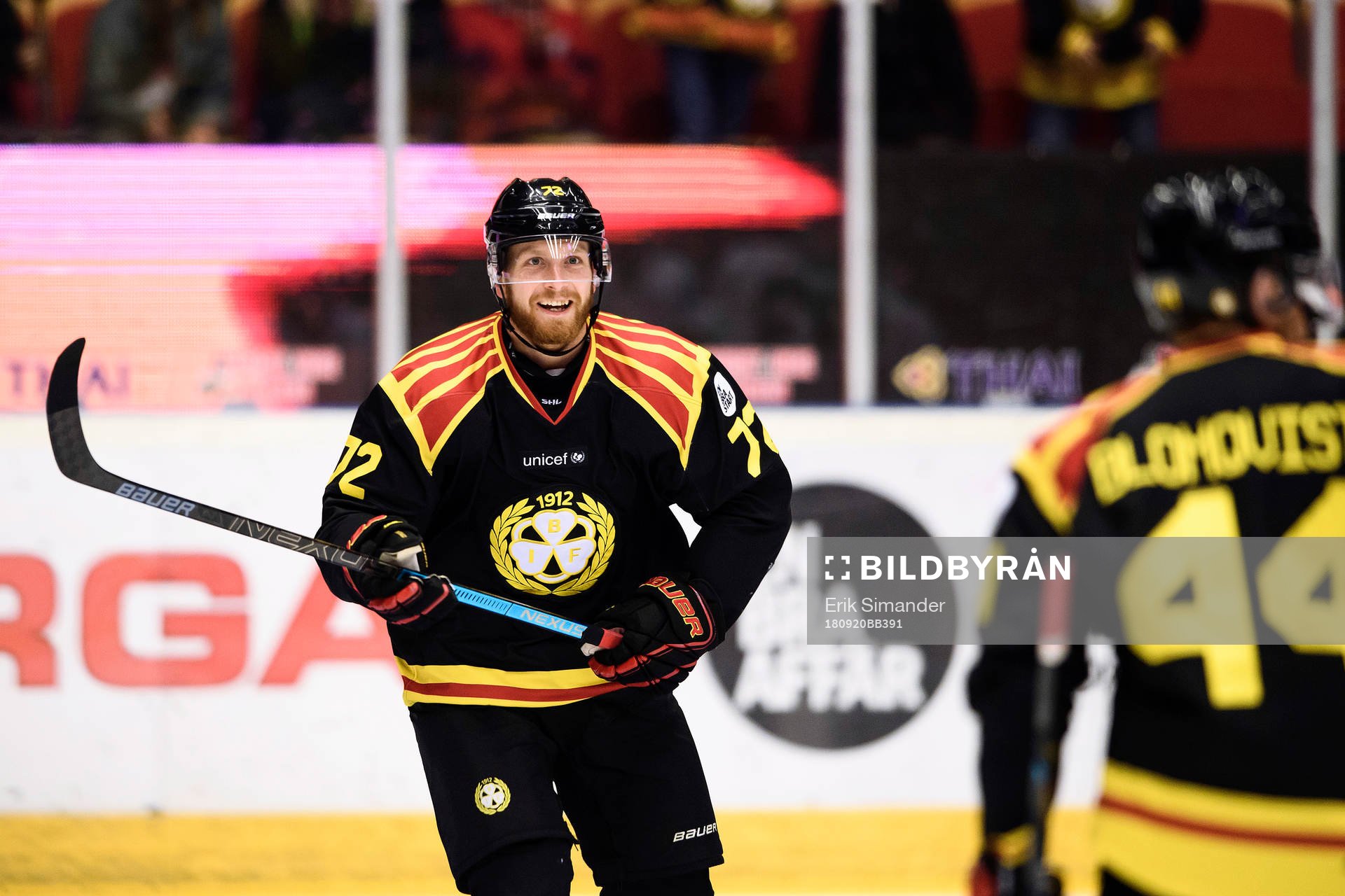 Brynäs Joachim Rohdin jublar