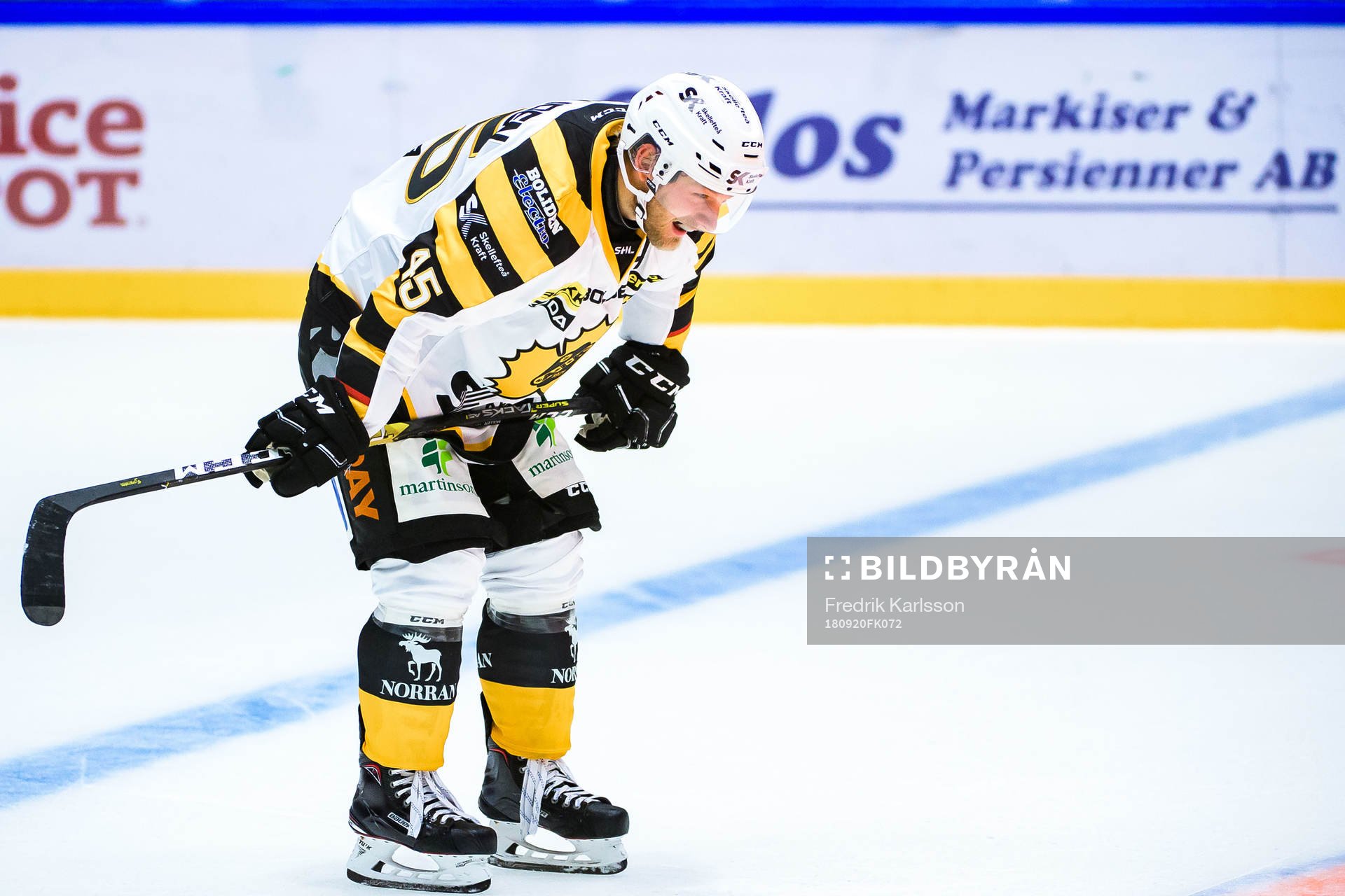 Skellefteås Oscar Möller deppar