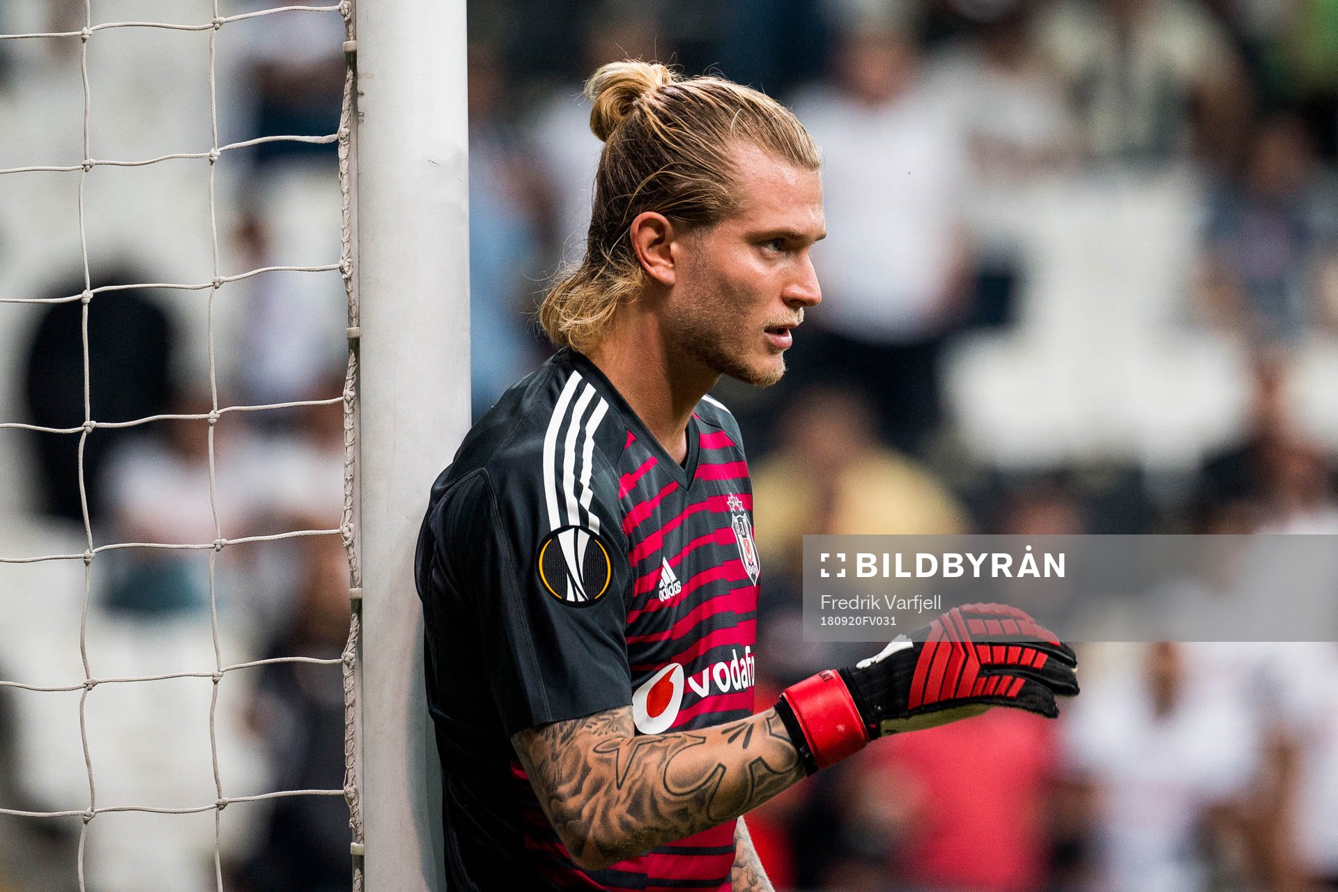 Goalkeeper Loris Karius of Besiktas