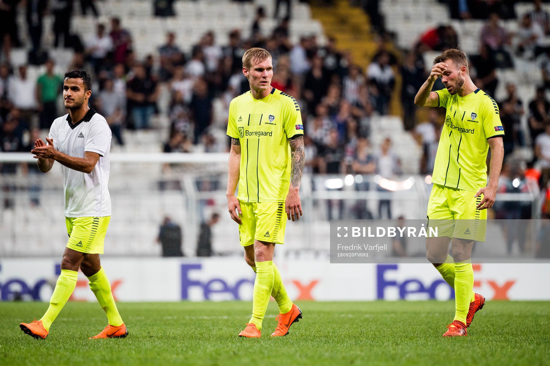 Harmet Singh, Joonas Tamm and Patrick Mortensen of