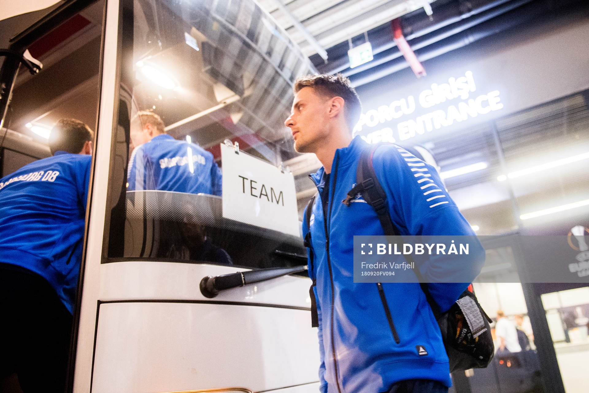 Kristoffer Zachariassen of Sarpsborg 08 after the Europa League match between Besiktas and Sarpsborg 08 on September 20, 2018 in Istanbul.
