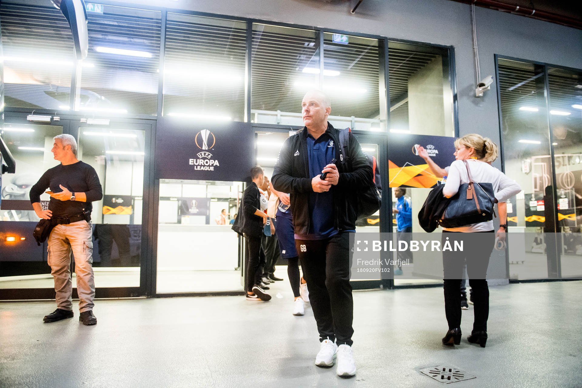 Geir Bakke, head coach of Sarpsborg 08, after the Europa League match between Besiktas and Sarpsborg 08 on September 20, 2018 in Istanbul.