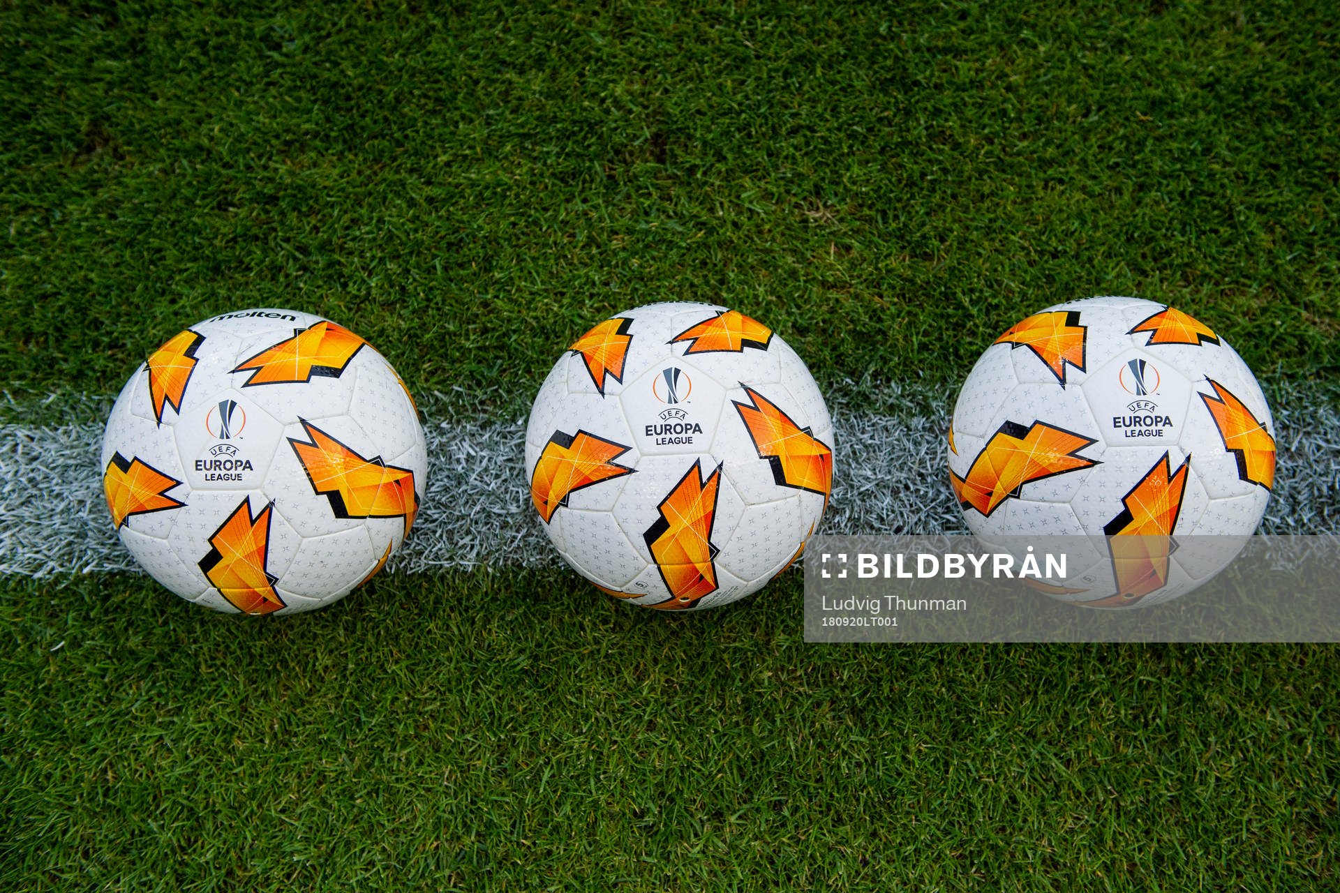 The official Europa League football
