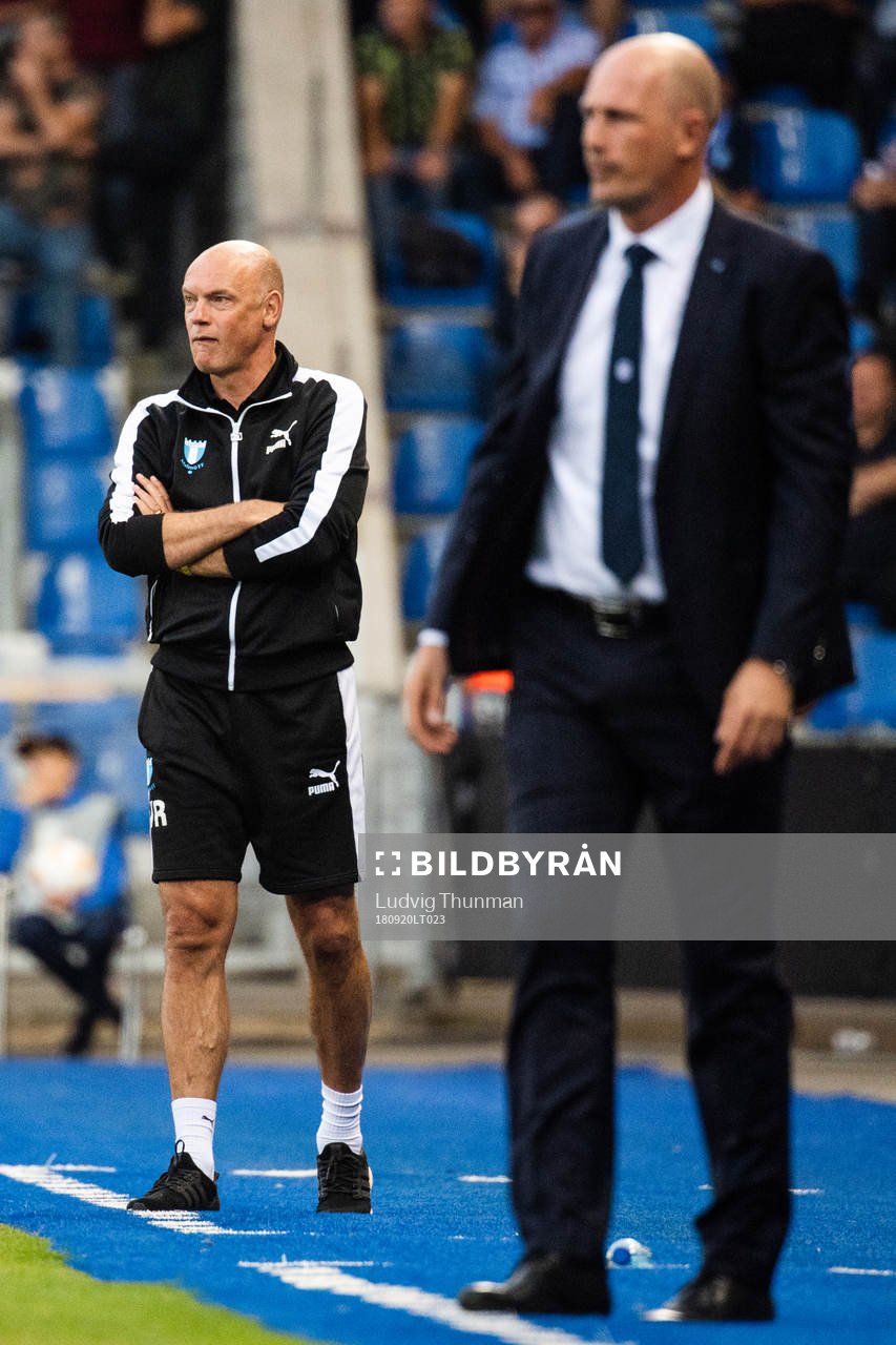 head coach Uwe Rösler of Malmö FF