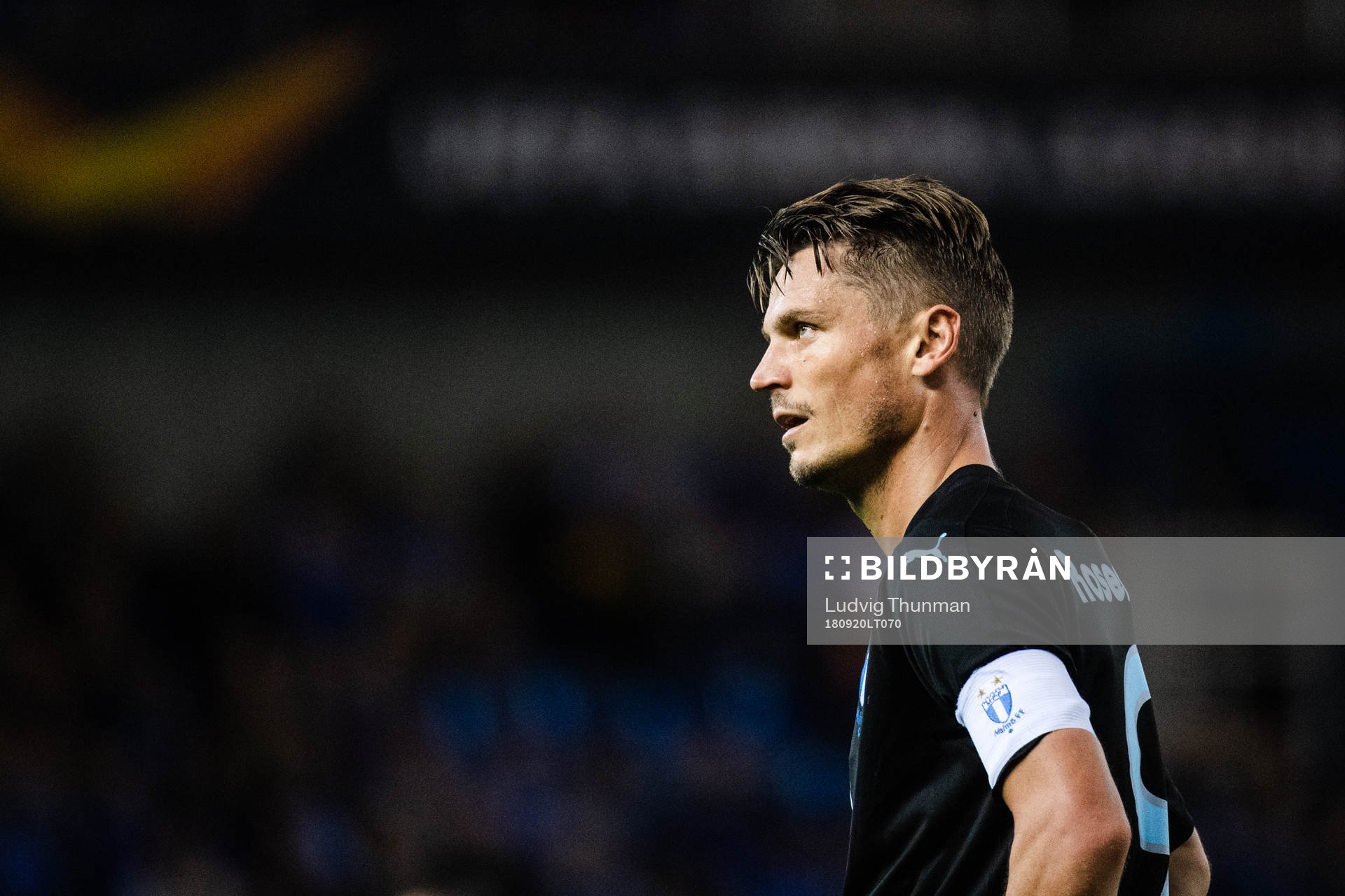 Markus Rosenberg of Malmö FF looks dejected