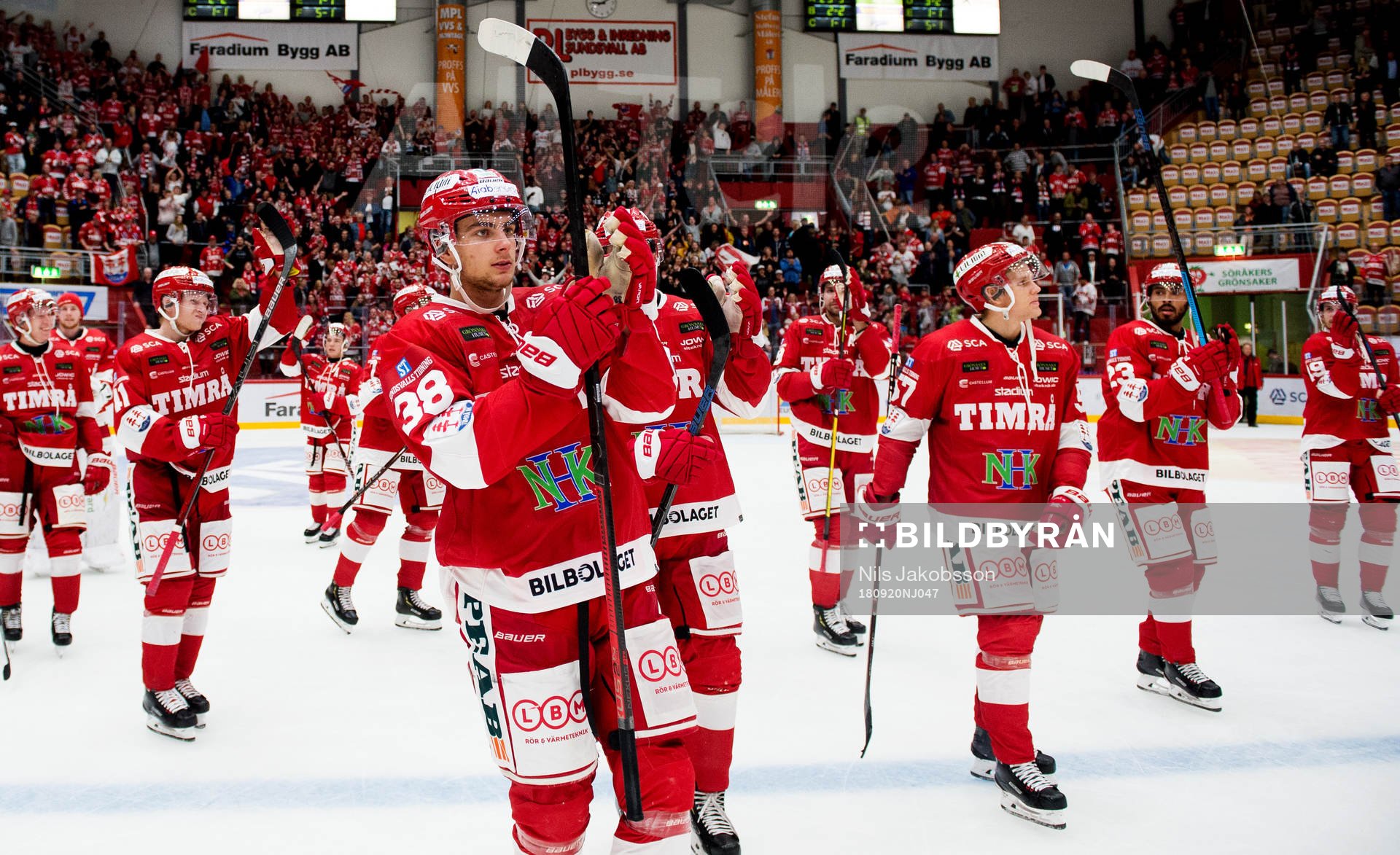 Timrås Jacob Olofsson jublar