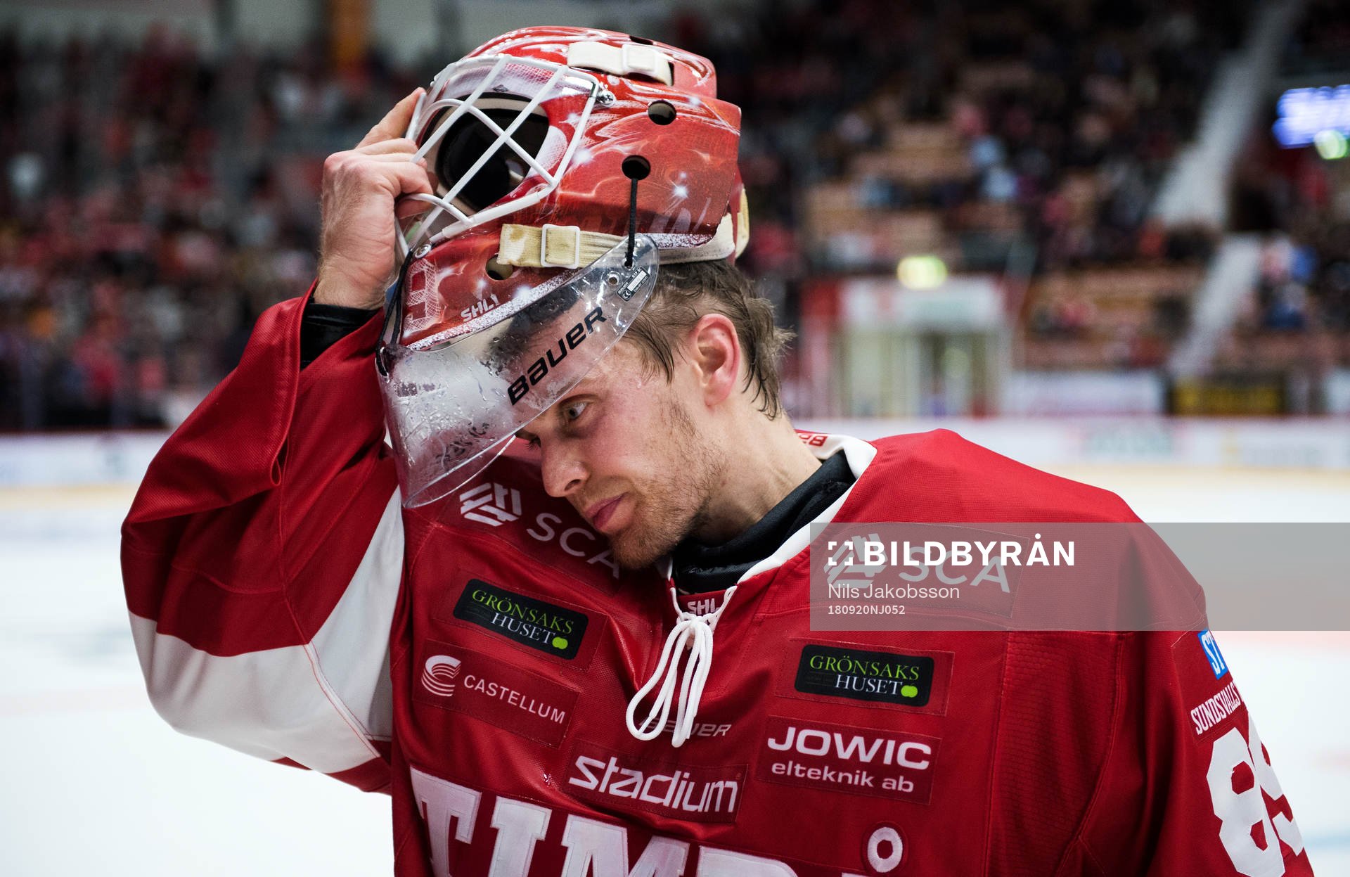Timrås målvakt Niklas Svedberg