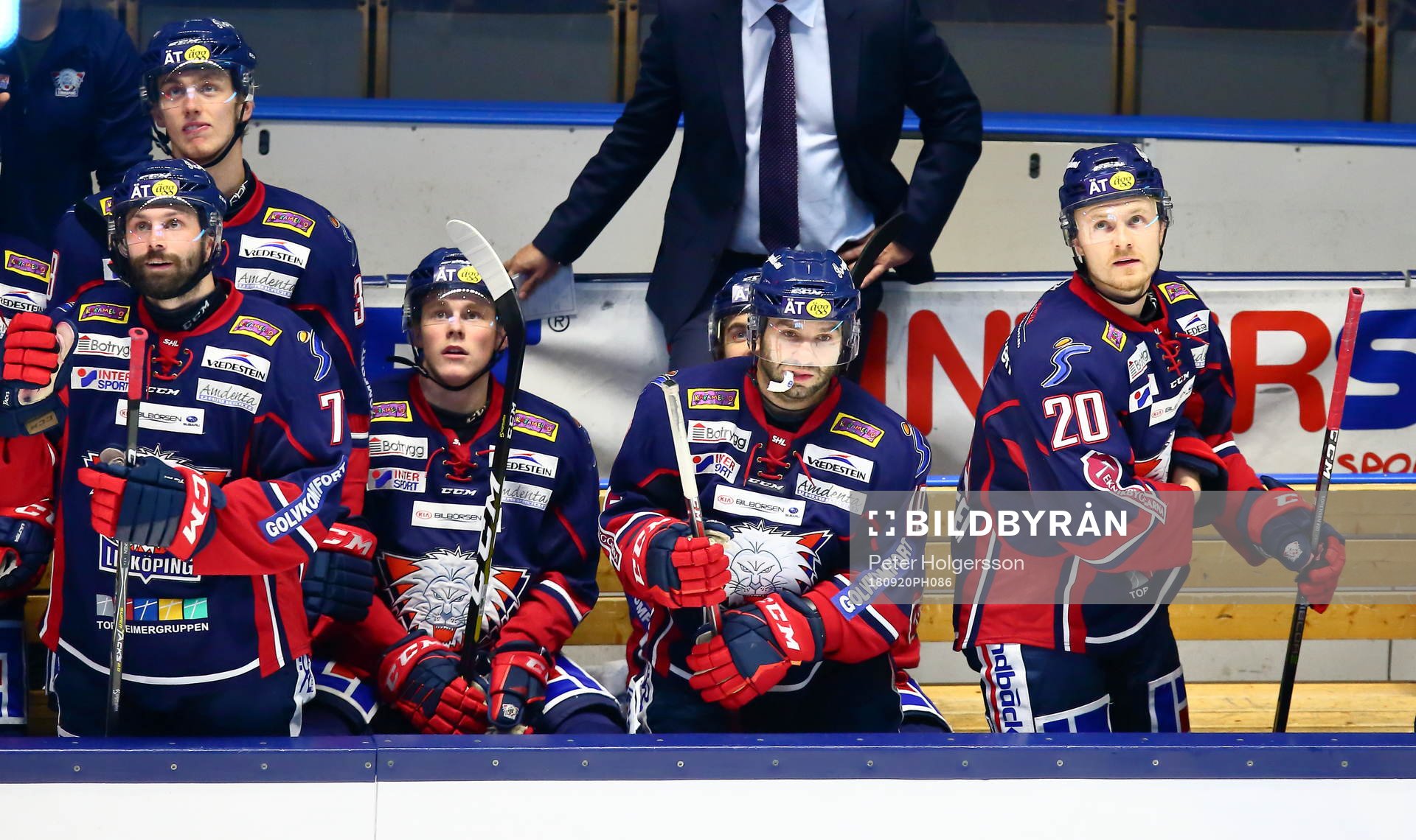 Linköpings Emil Kristensen, Daniel Olsson-Trkulja , Olle
