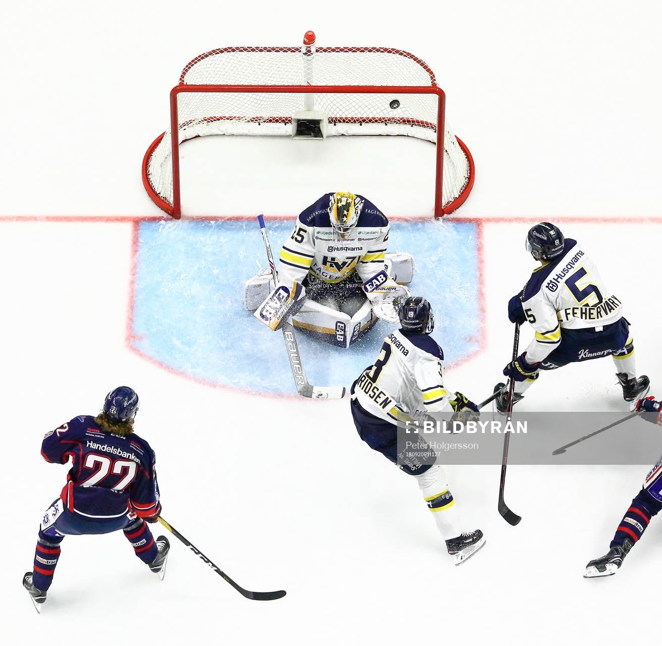 Mål 5-1 av Linköpings Johan Södergran