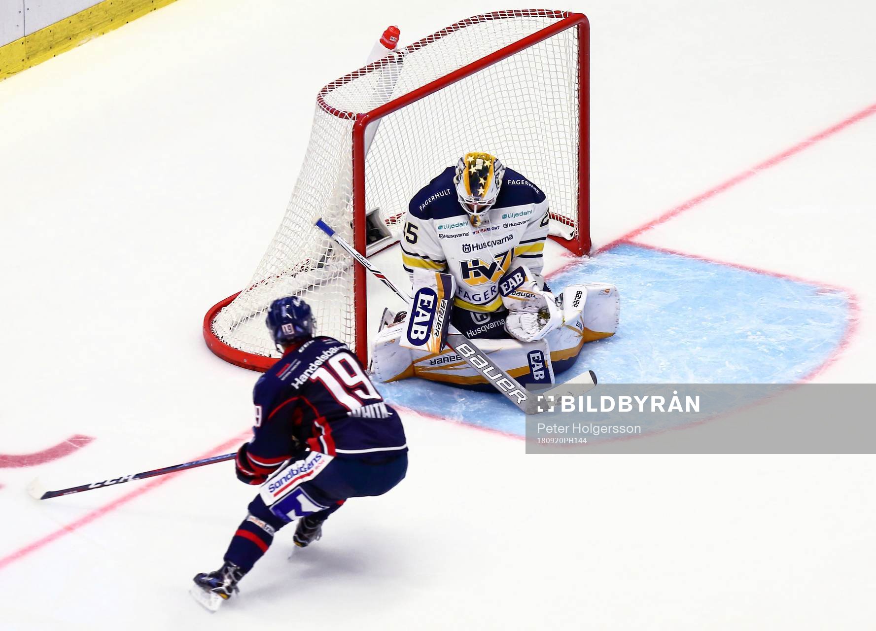 Mål 4-1 av Linköpings Joe Whitney