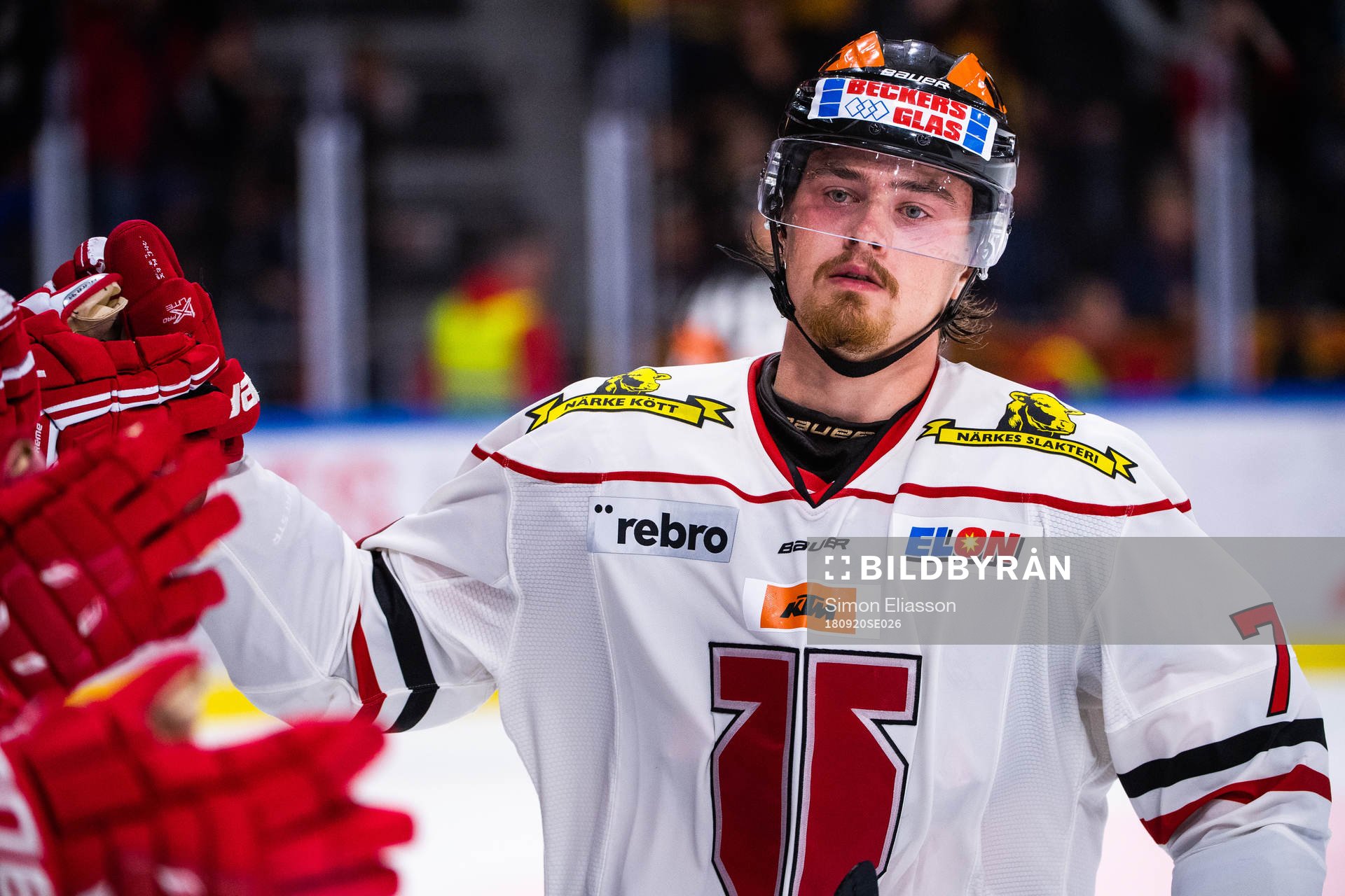Örebros Marcus Björk jublar