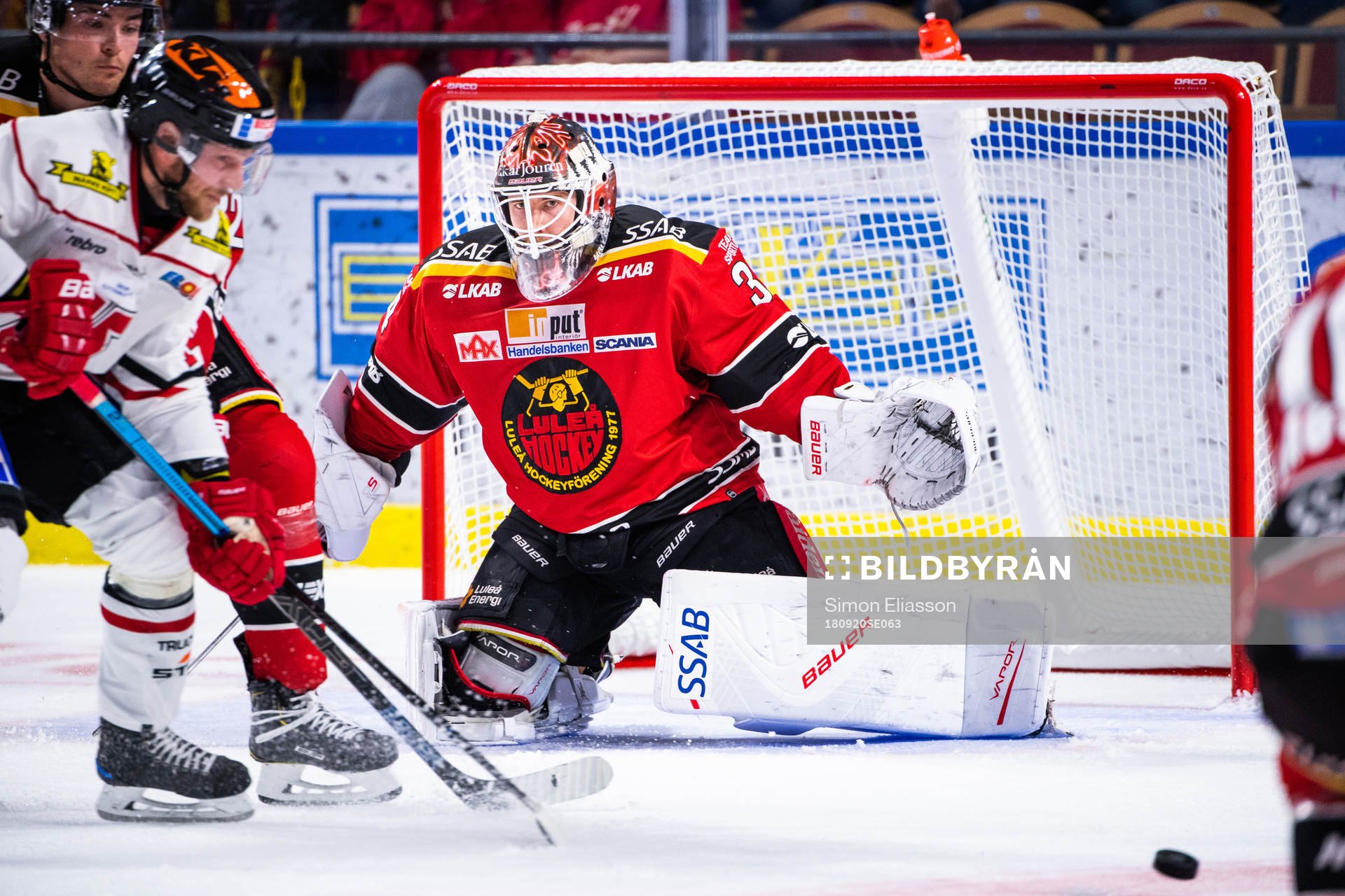 Luleås målvakt Joel Lassinatti
