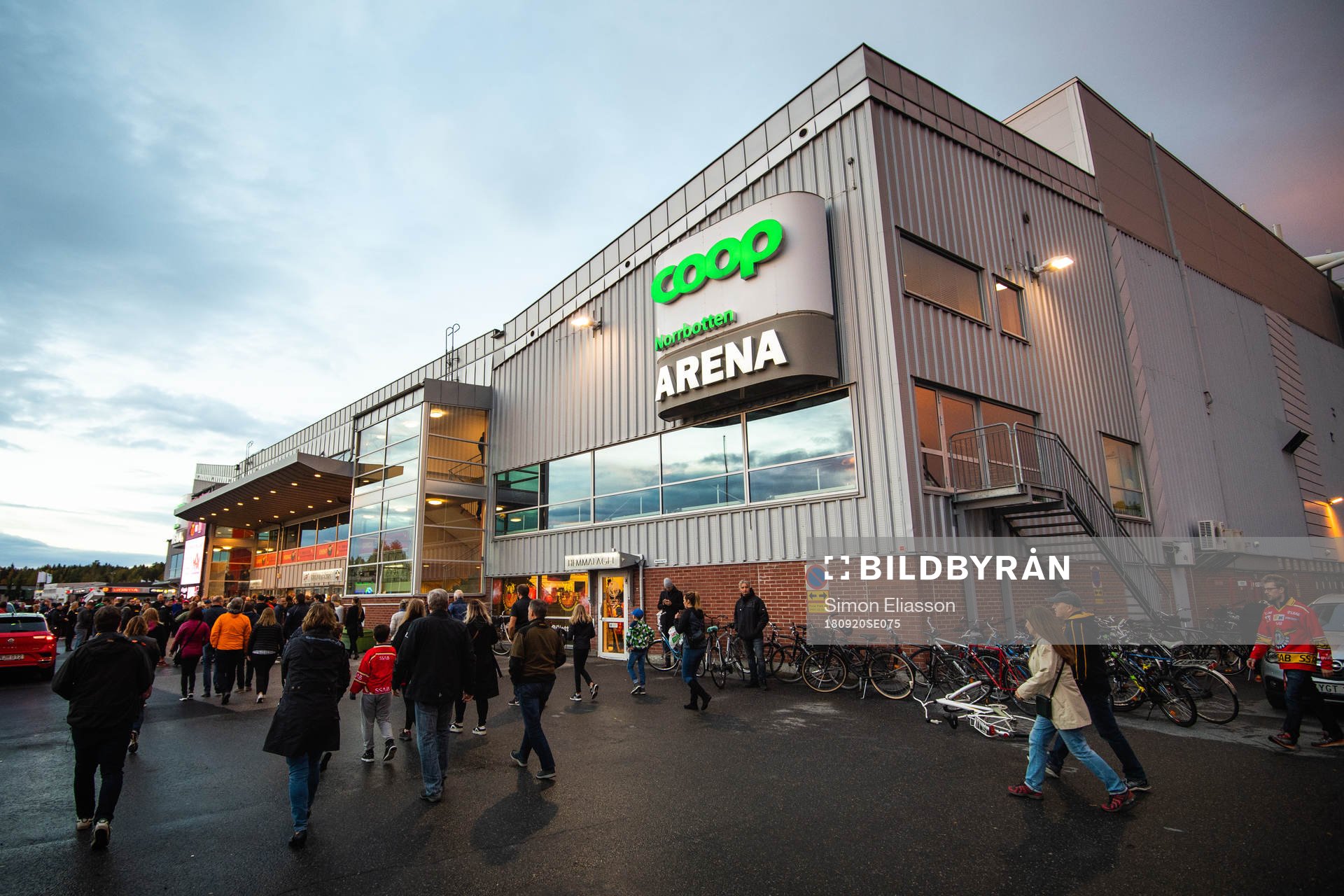 COOP Norrbotten Arena exteriört