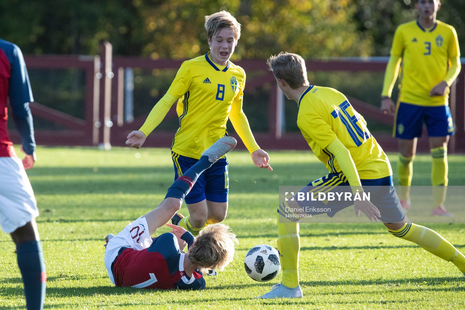 Sveriges Nils Wallenberg och Norges Odin Thiago Holm och