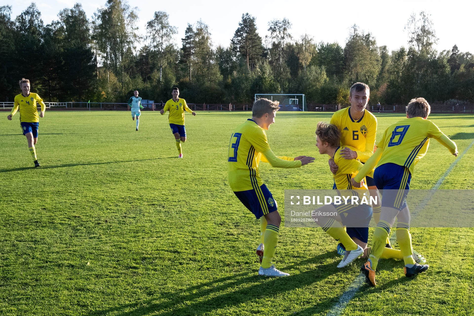 Sveriges Kristoffer Krebs jublar