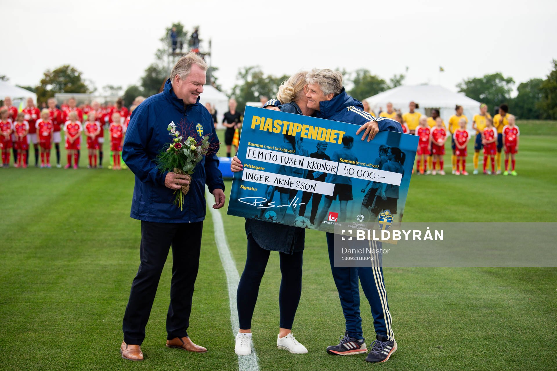 Svenska fotbollsförbundets ordförande Karl-Erik Nilsson
