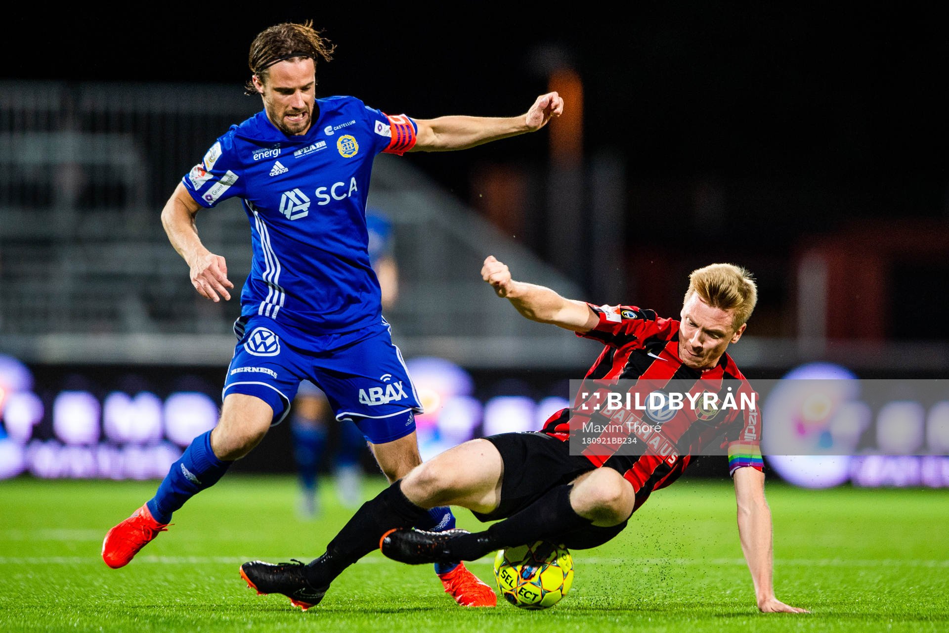 Sundsvalls Linus Hallenius och Brommapojkarnas Gustav