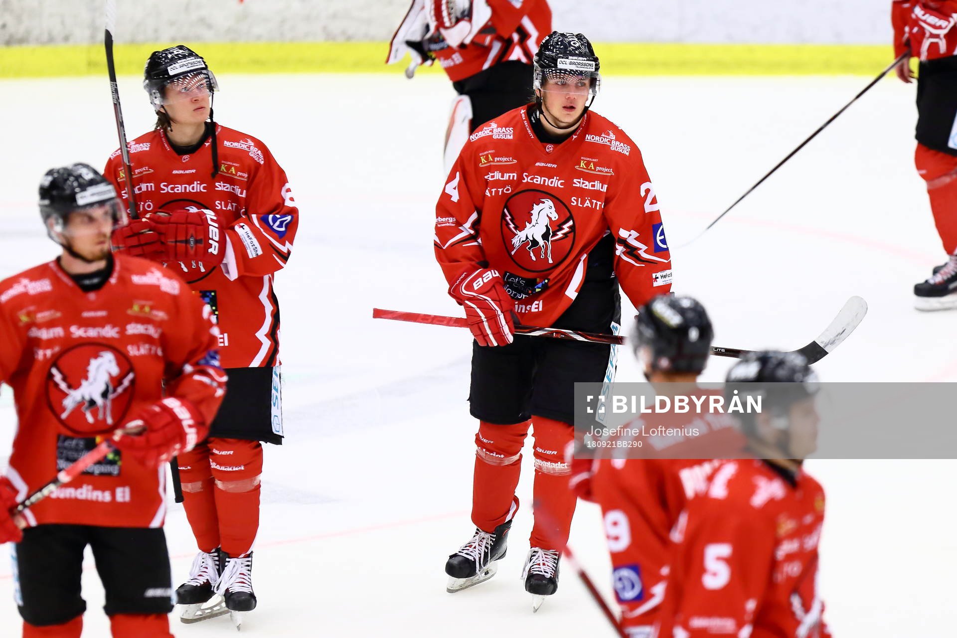Vita Hästens Axel Levander deppar