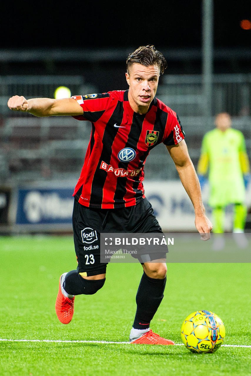 Brommapojkarnas Erik Figueroa